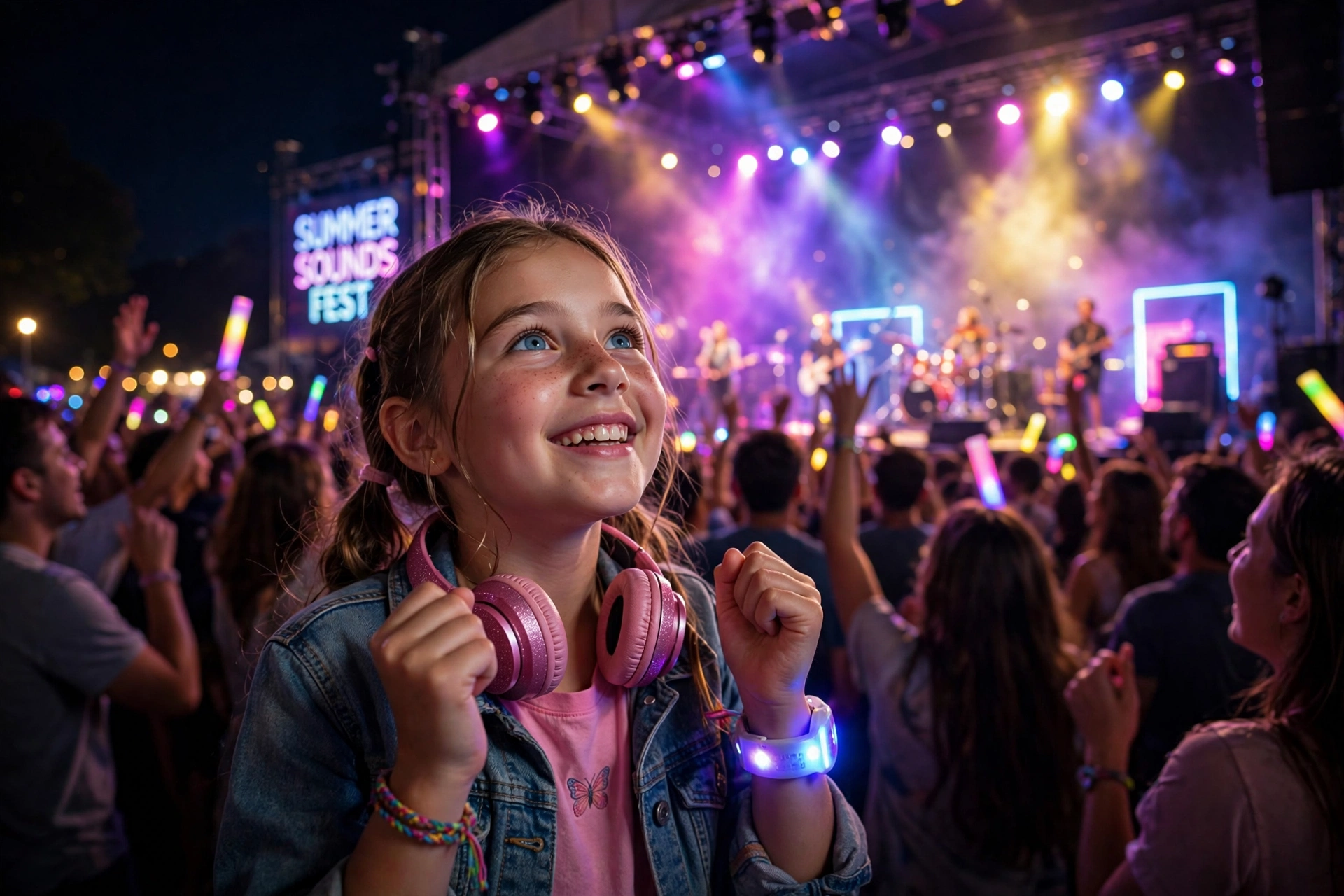 Girl Concert Night