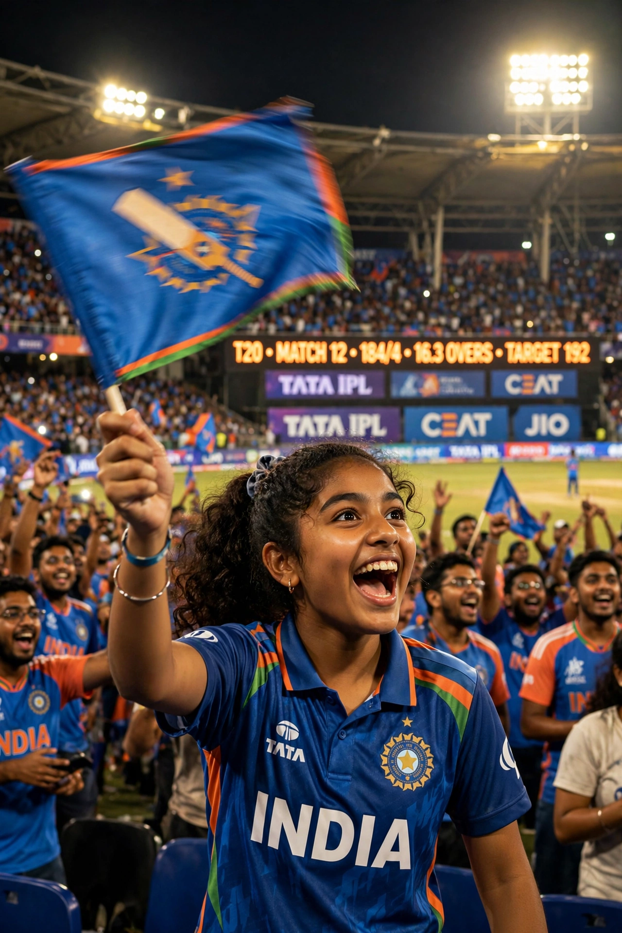 Girl Cricket Fever