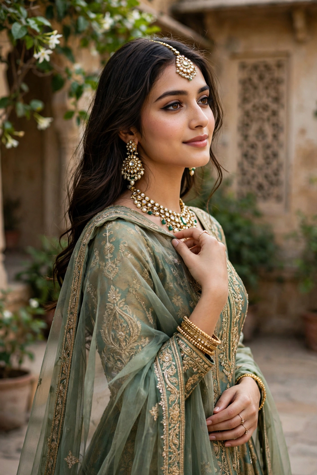 Girl Ethnic Elegance