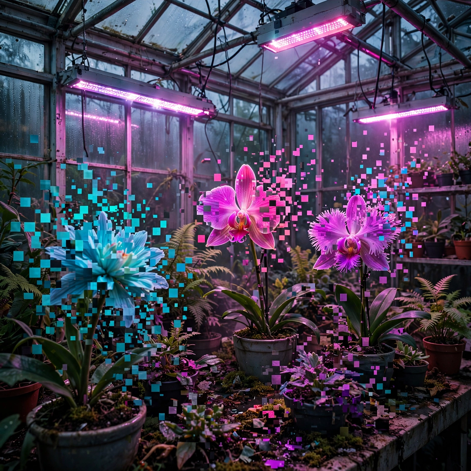 Glitch Garden Bloom