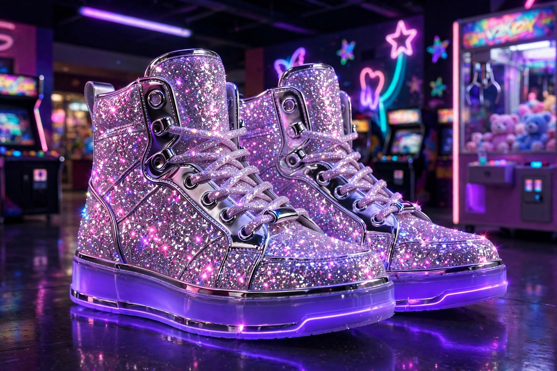 Glitter Sneaker Flex