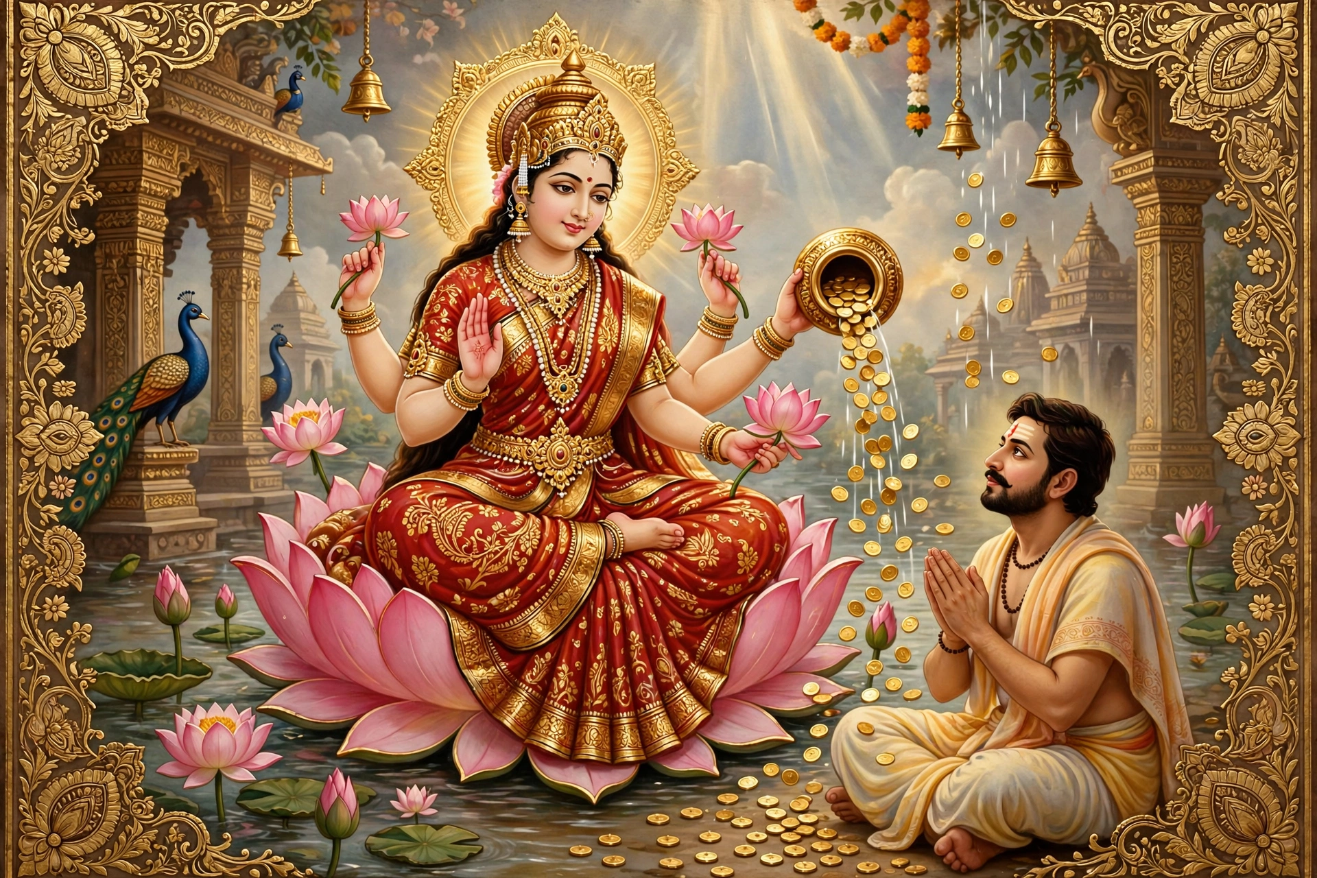 Goddess Lakshmi Man