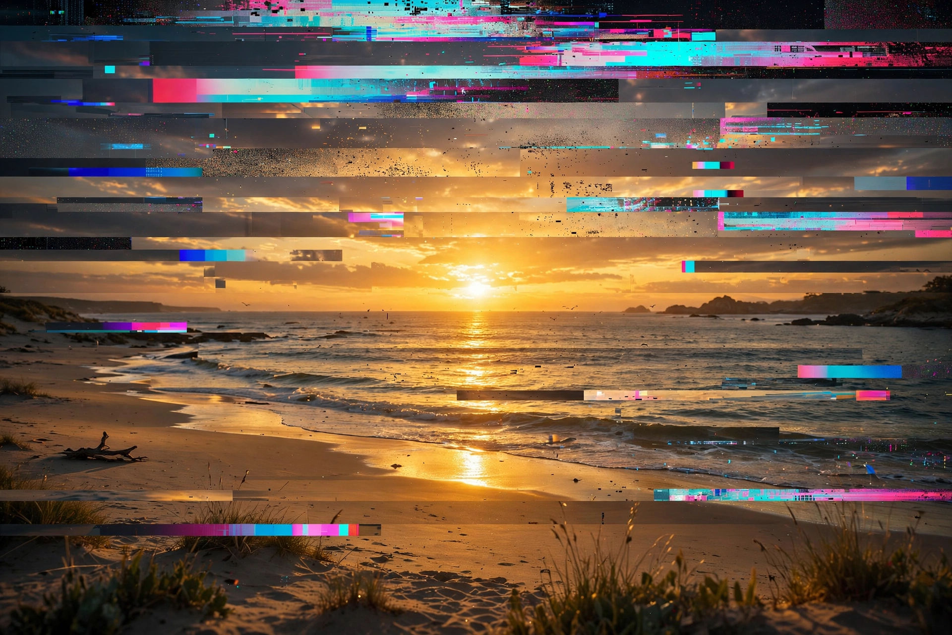 Golden Hour Glitch
