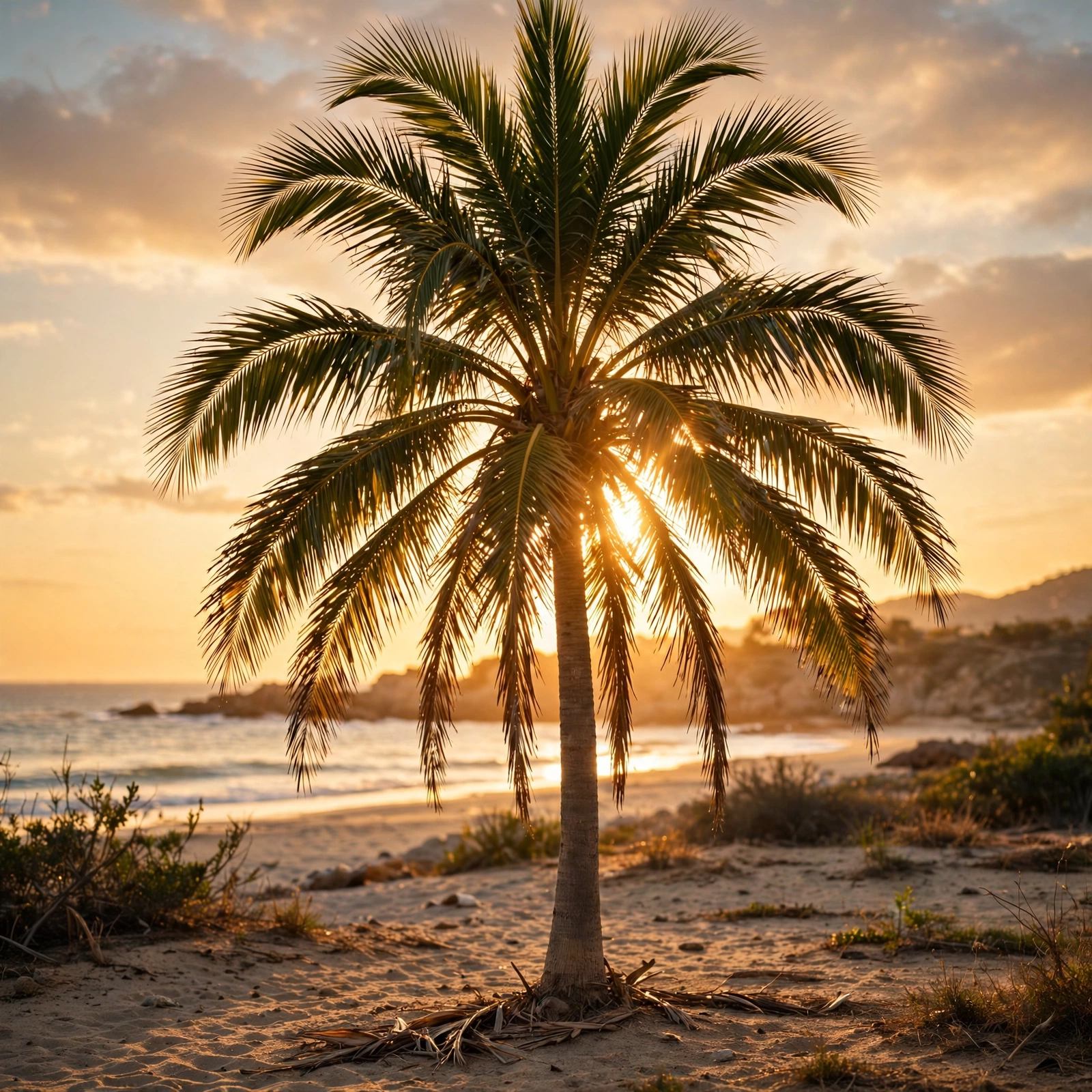 Golden Hour Palm