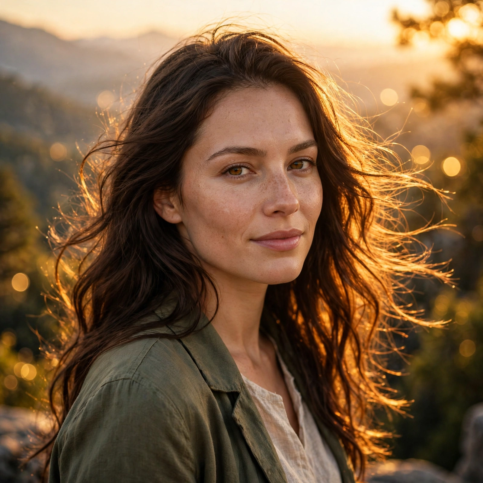 Golden Hour Woman