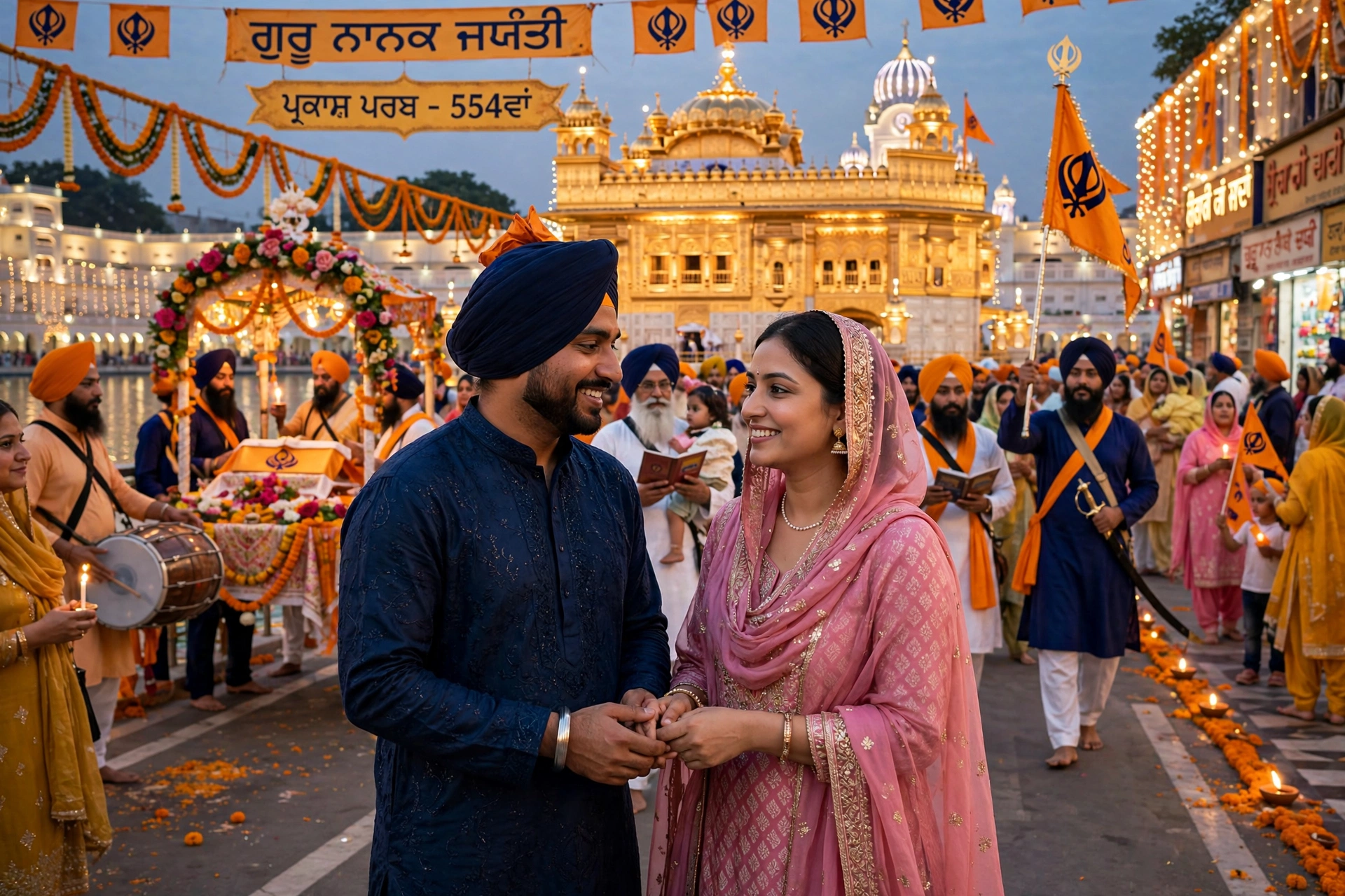 Guru Nanak Couple Jayanti