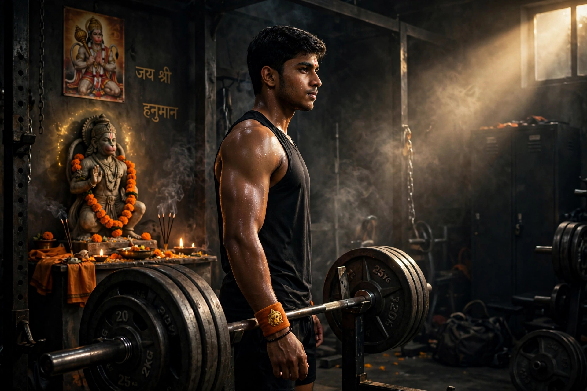 Hanuman Gym Portrait