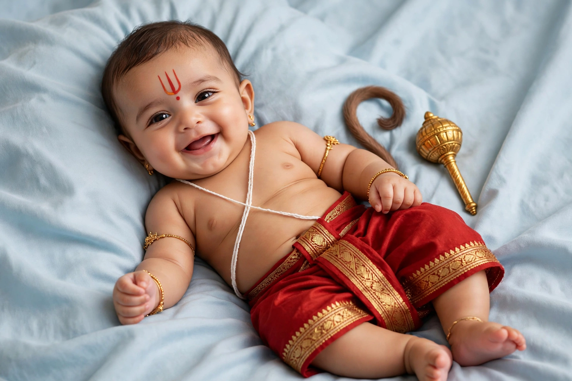 Hanuman Jayanti Baby Devotional Prompt