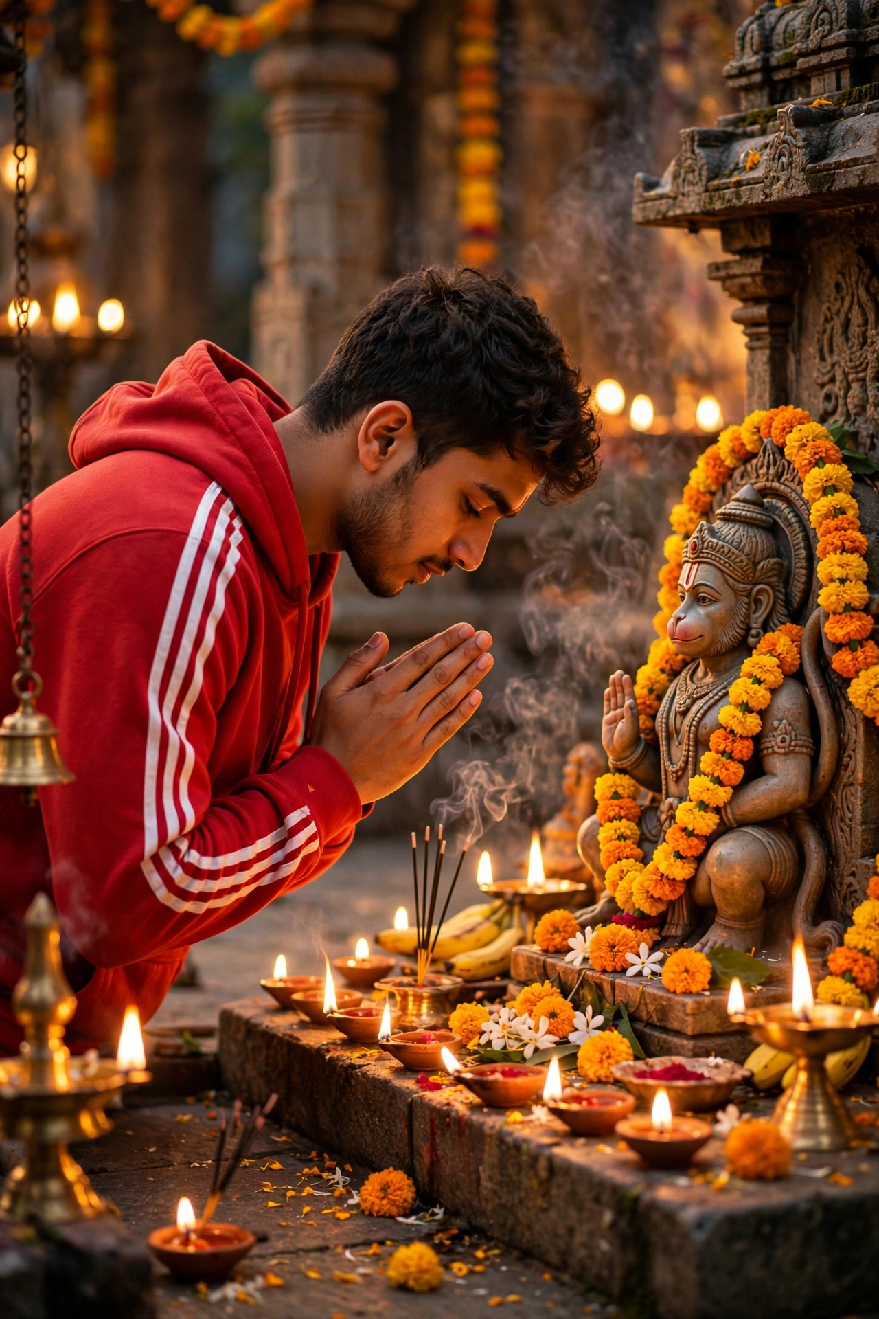 Hanuman Jayanti Temple Offering