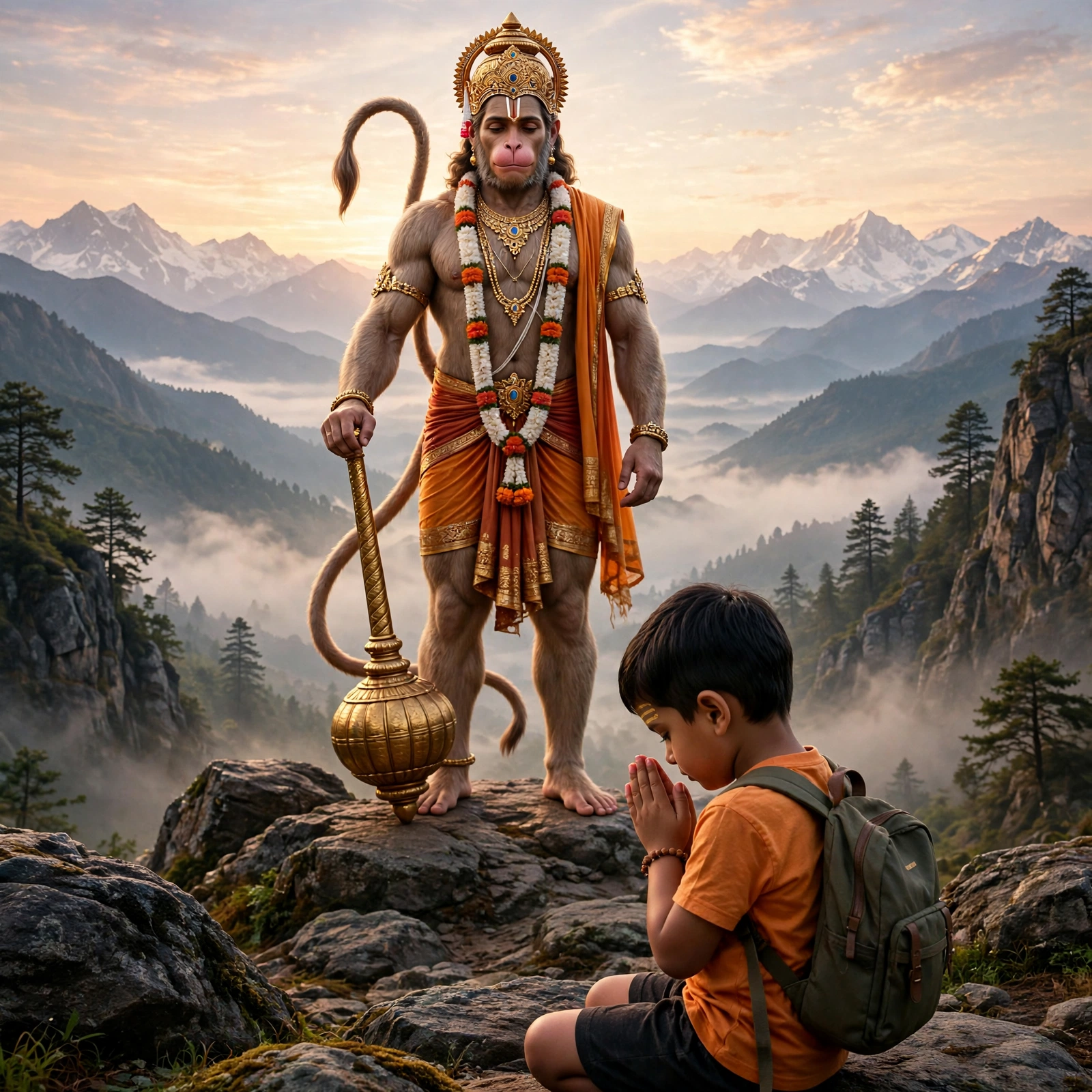 Hanuman Pooja Boy
