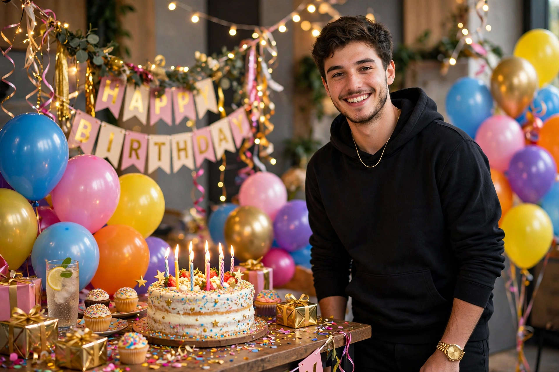 Happy Birthday Vibrant Celebration