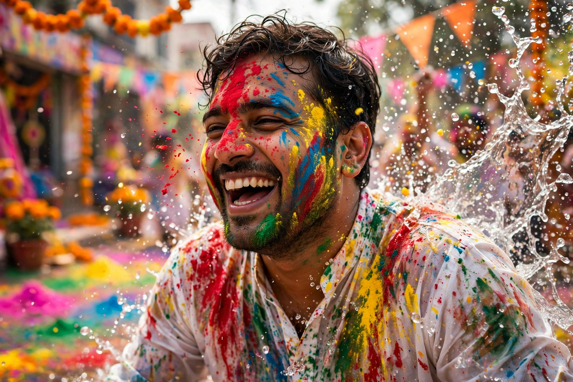 Holi Party Man