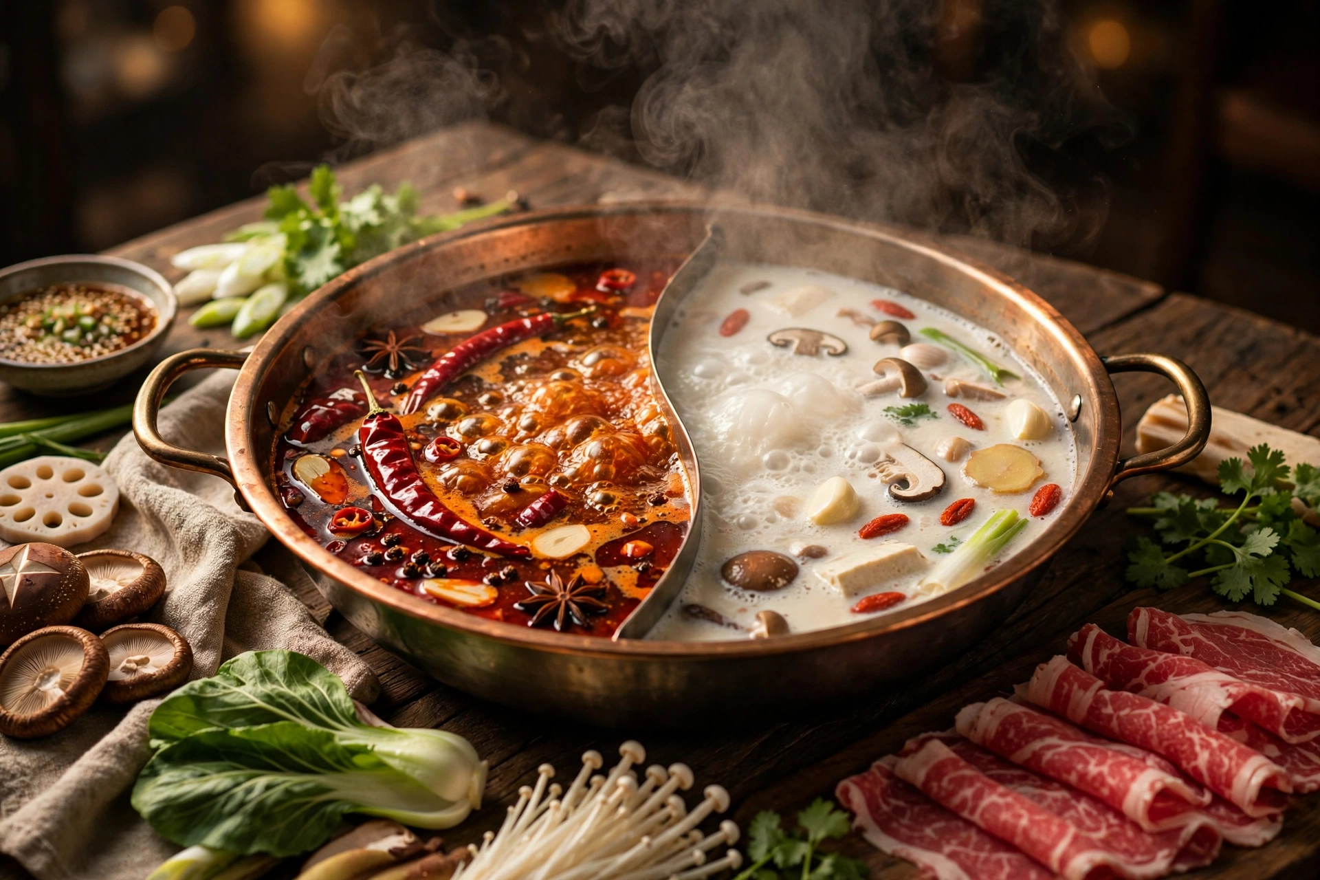 Hot Pot Broth Swirl
