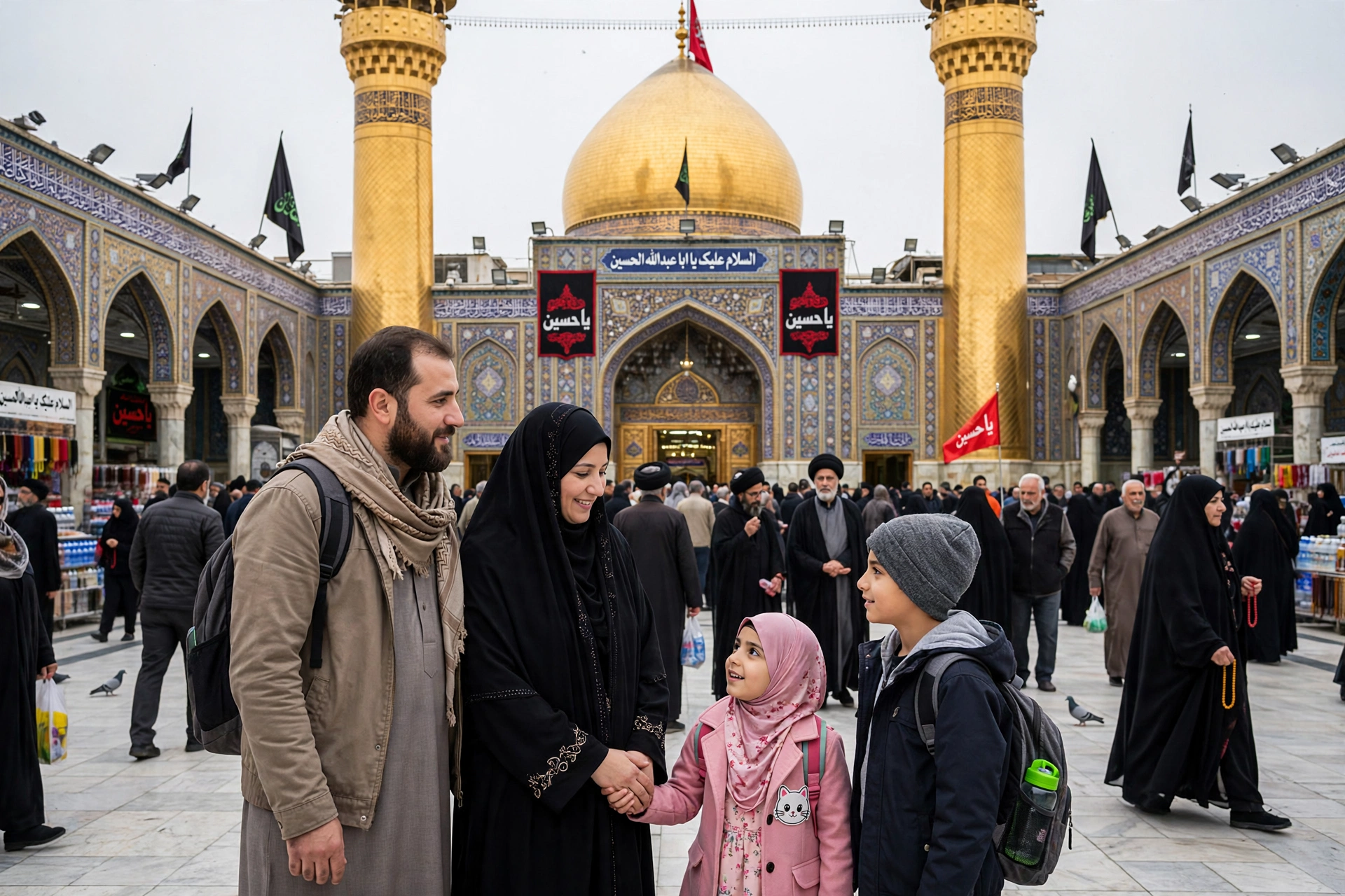 Imam Hussain Shrine Family