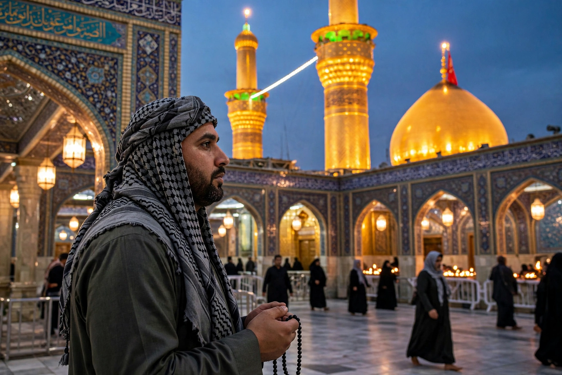 Imam Hussain Shrine Man