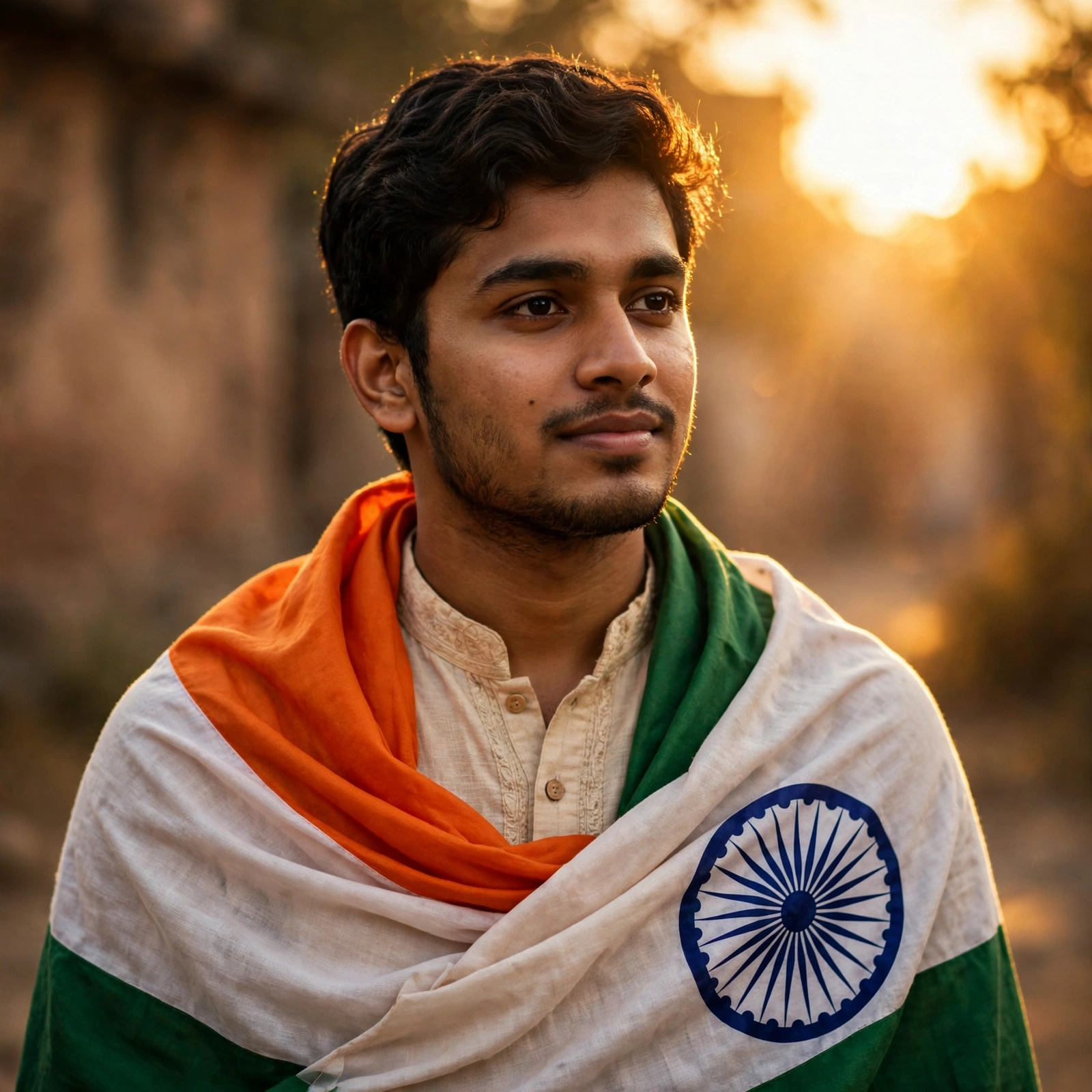 Independence Day Kurta Portrait