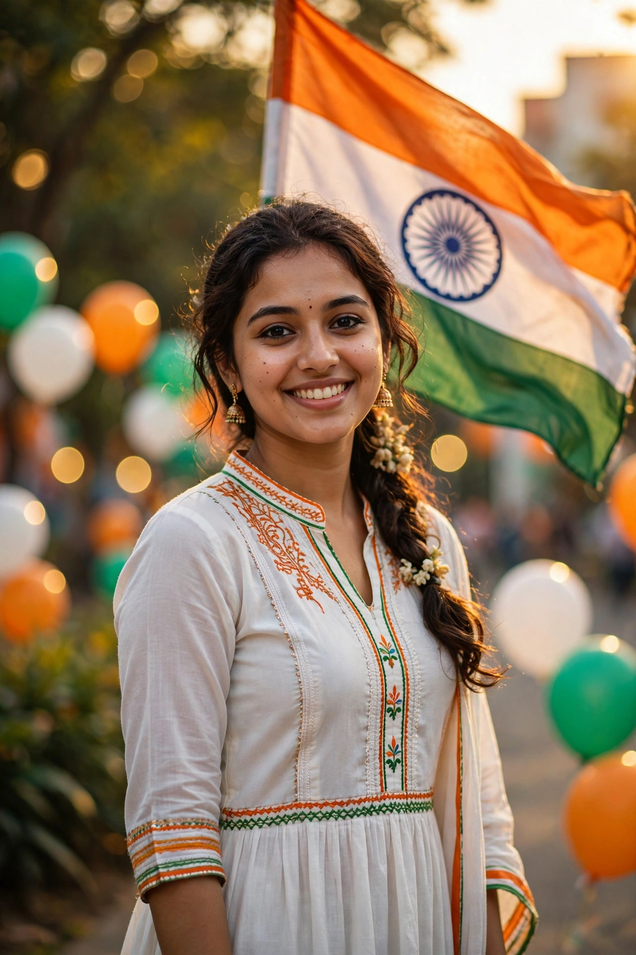Independence Day Kurti Portrait