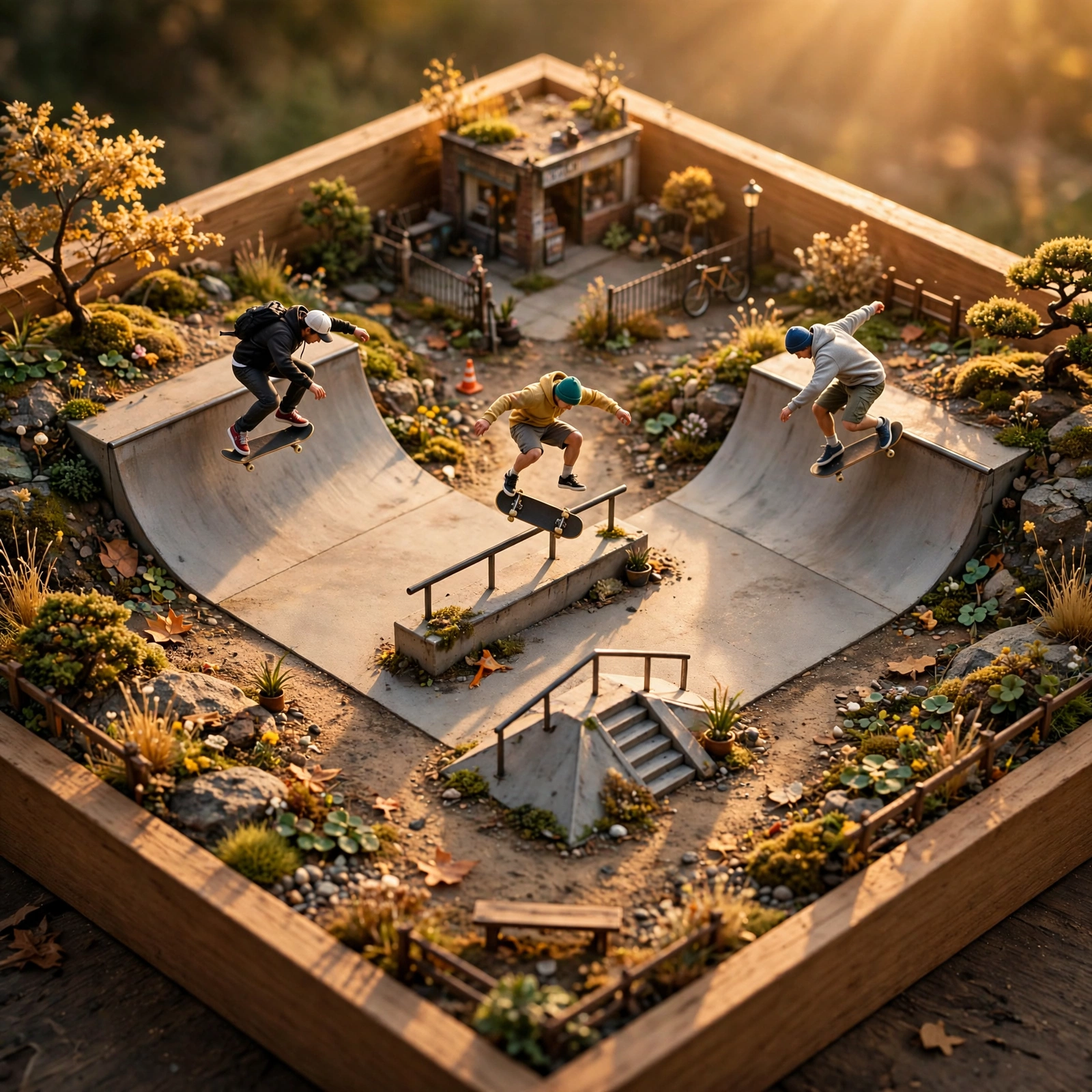 Isometric Skate Park