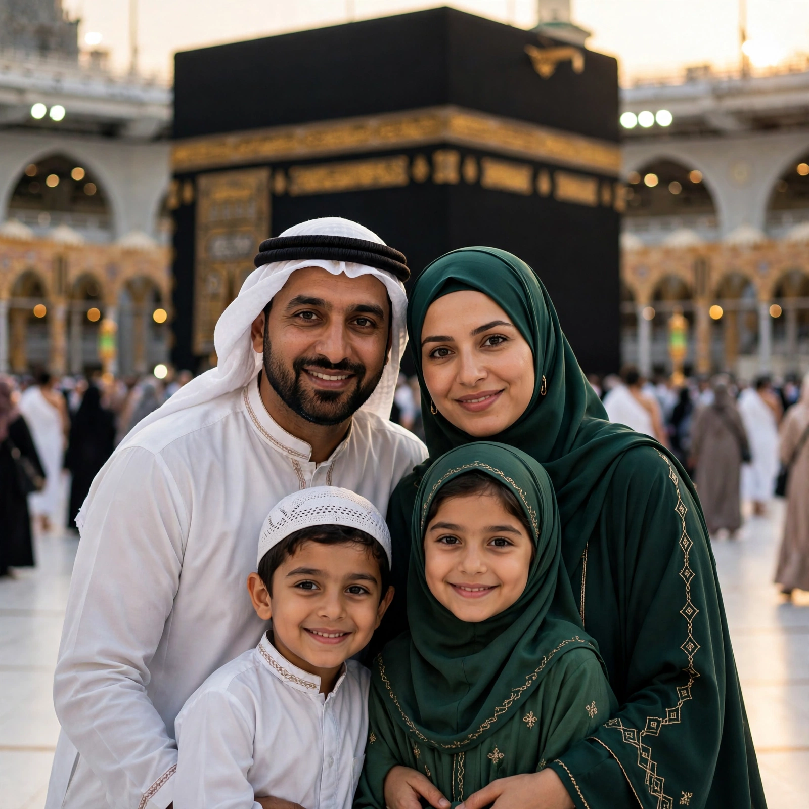 Kaaba Family Photo