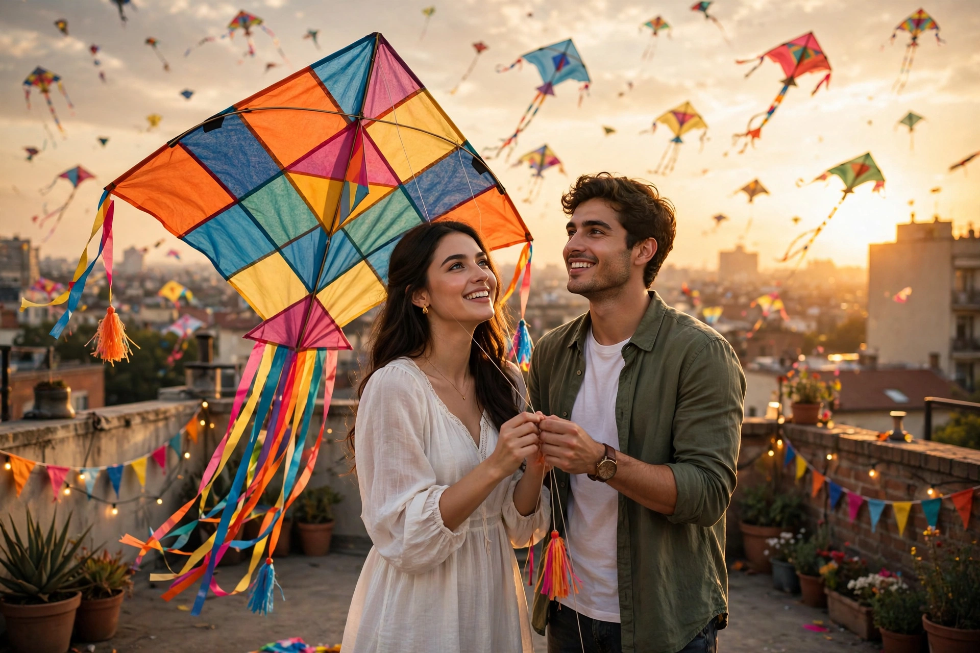 Kite Festival Couple