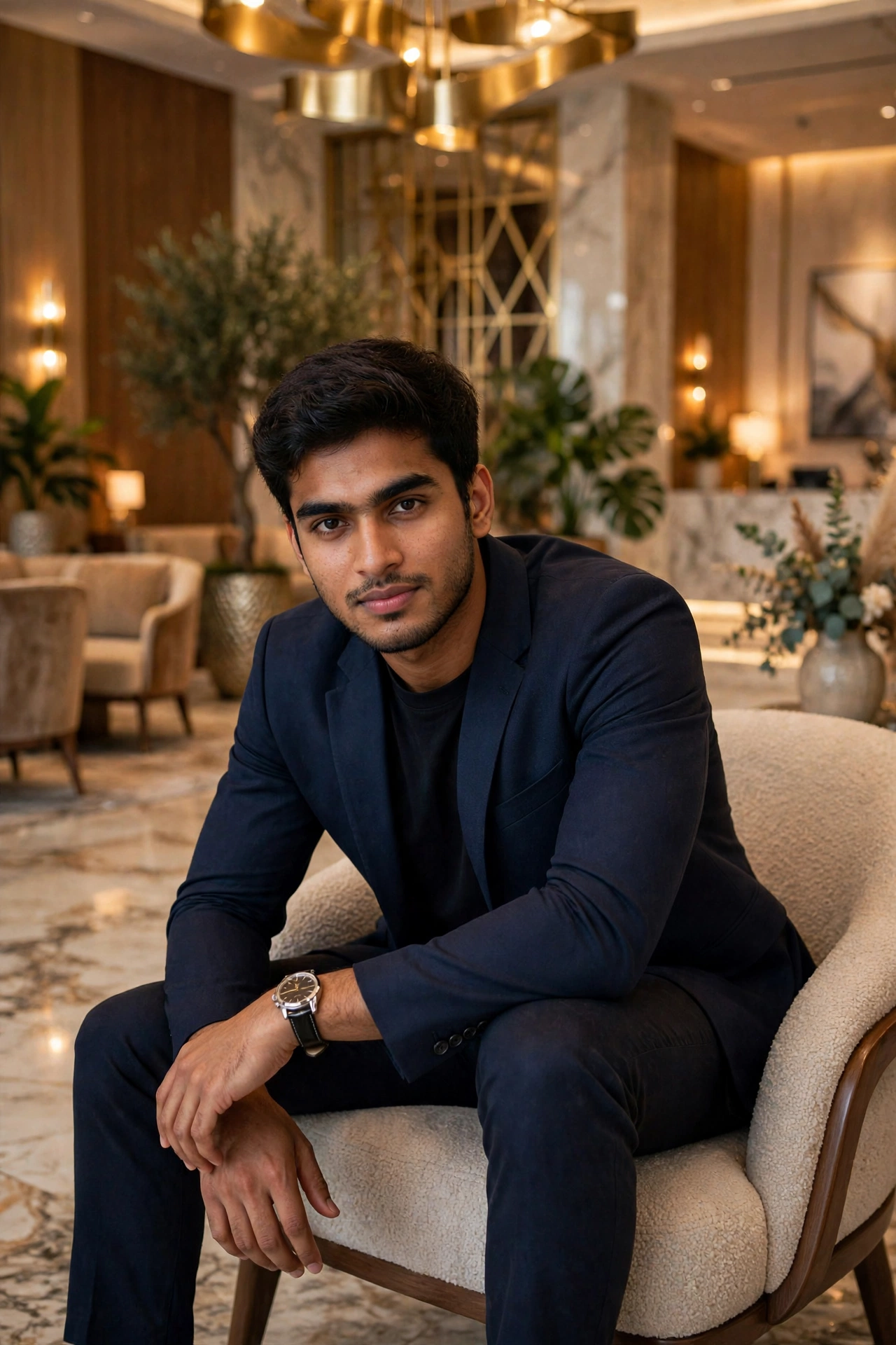 Luxury Hotel Suit Portrait