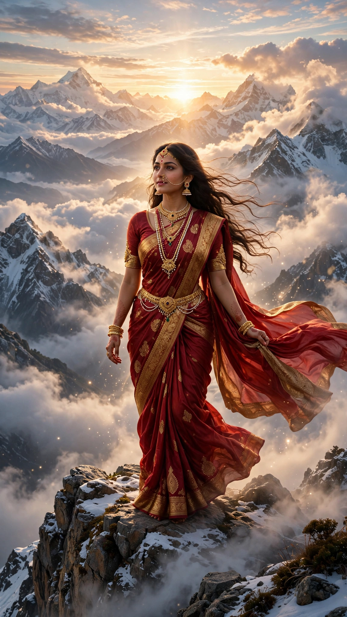 Maa Parvati Mythology Video Prompt