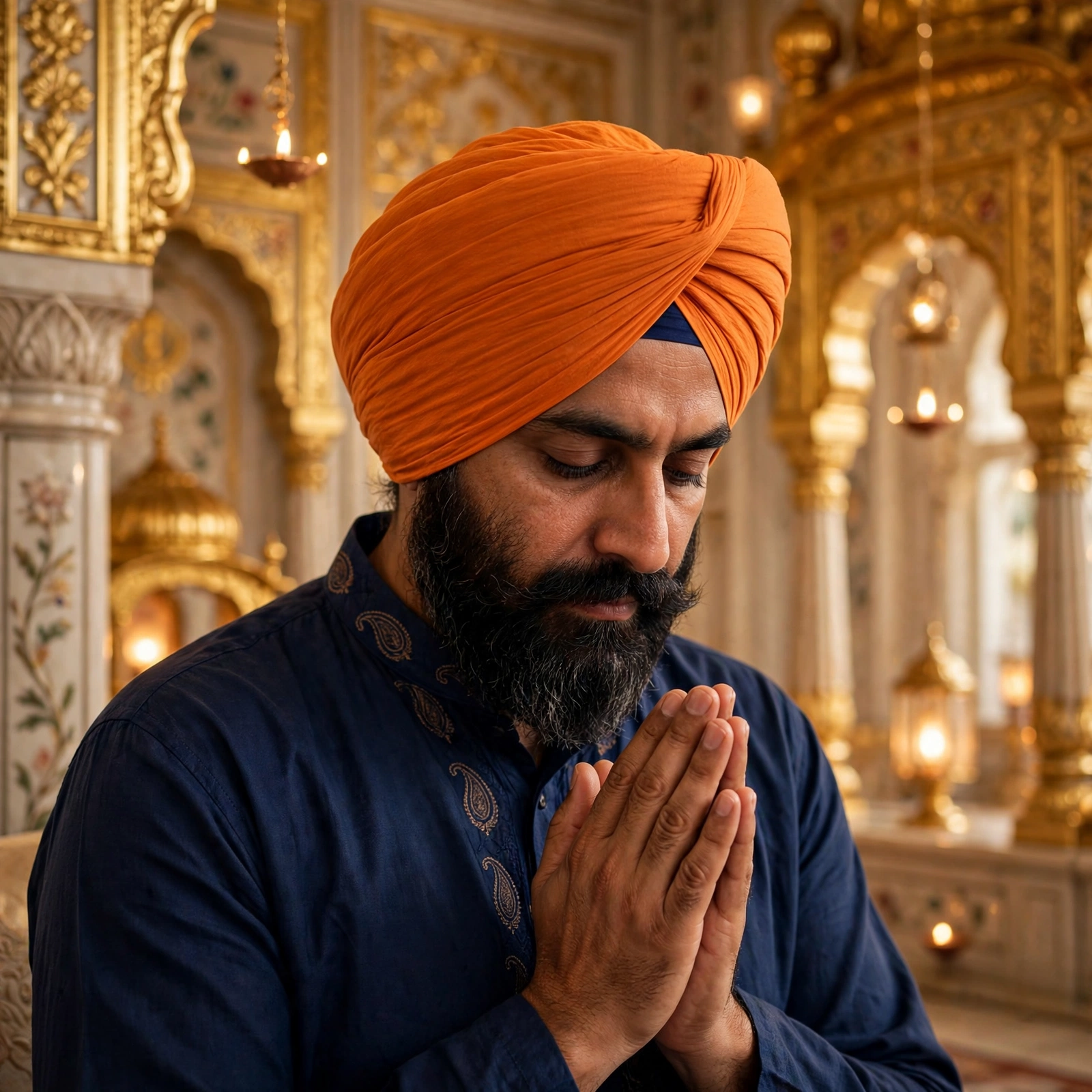 Man at Gurudwara
