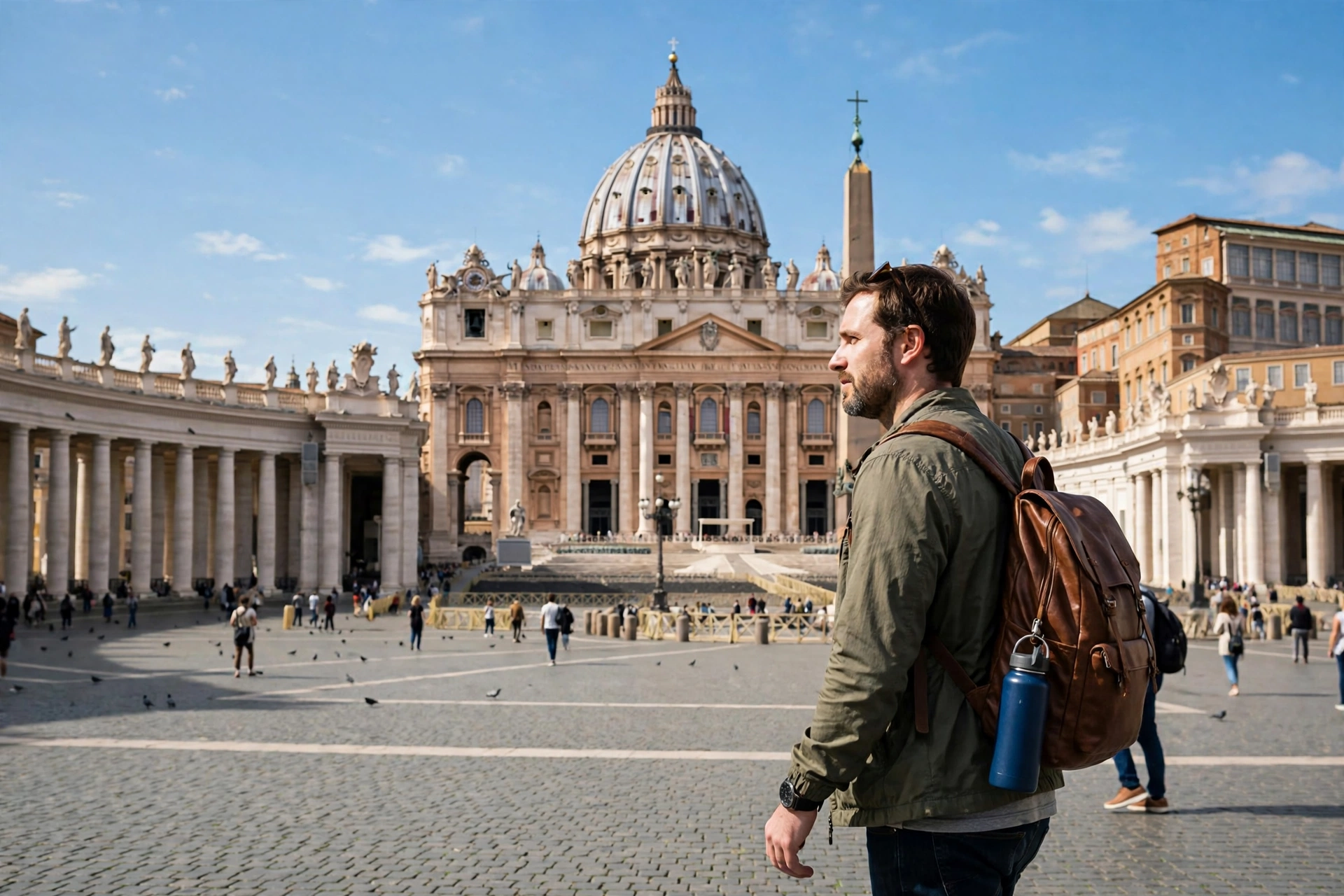 Man at Vatican