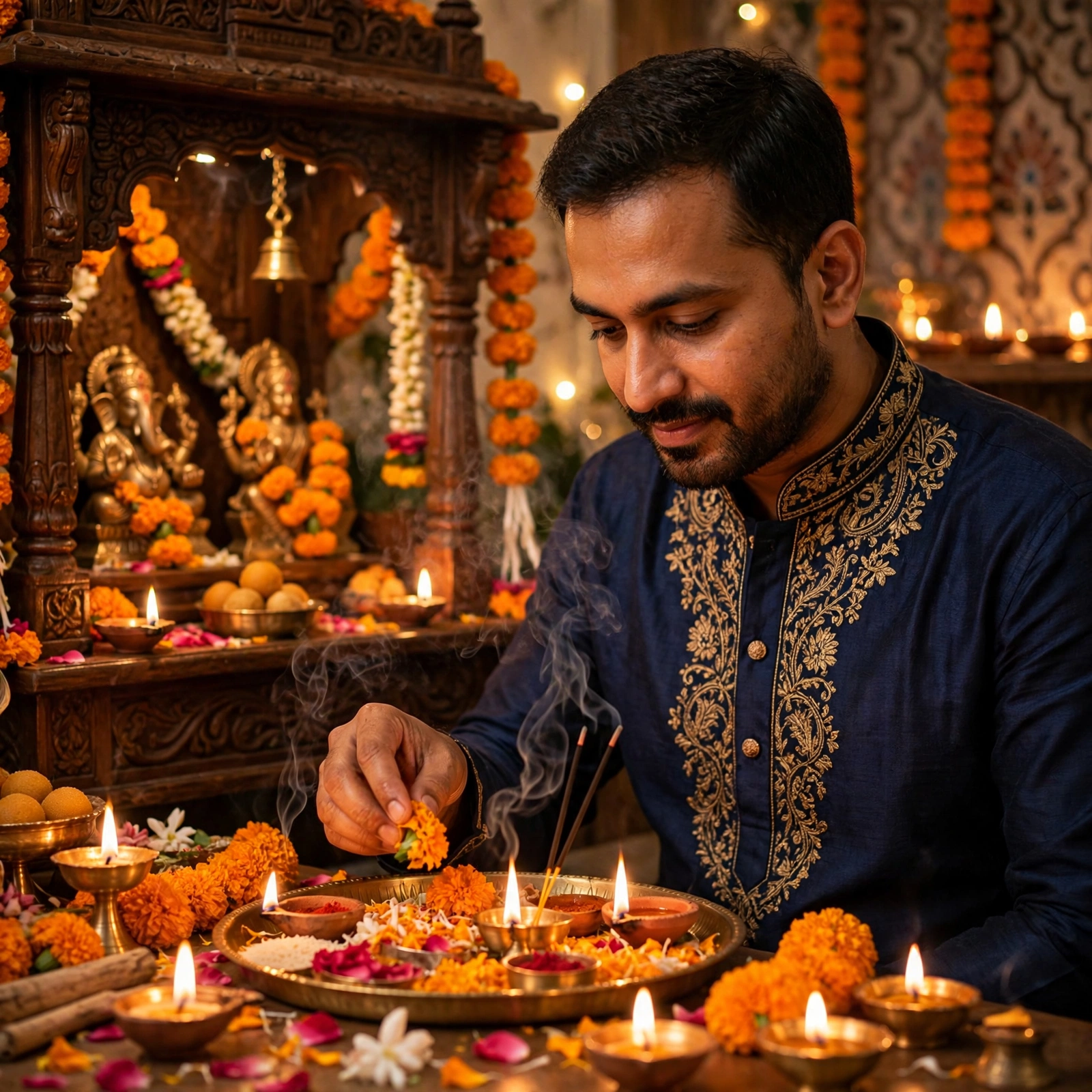 Man Diwali Puja