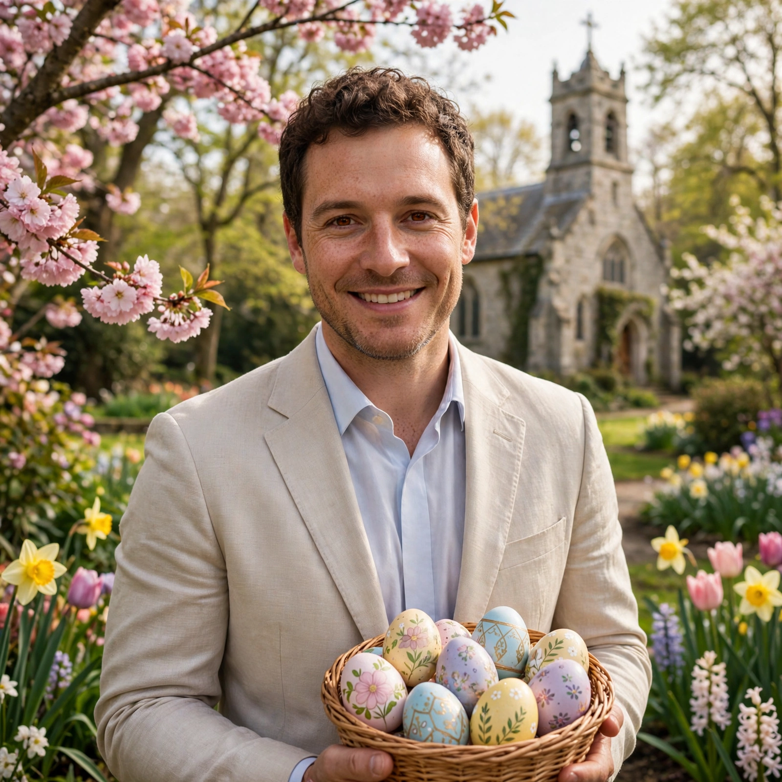 Man Easter Celebration