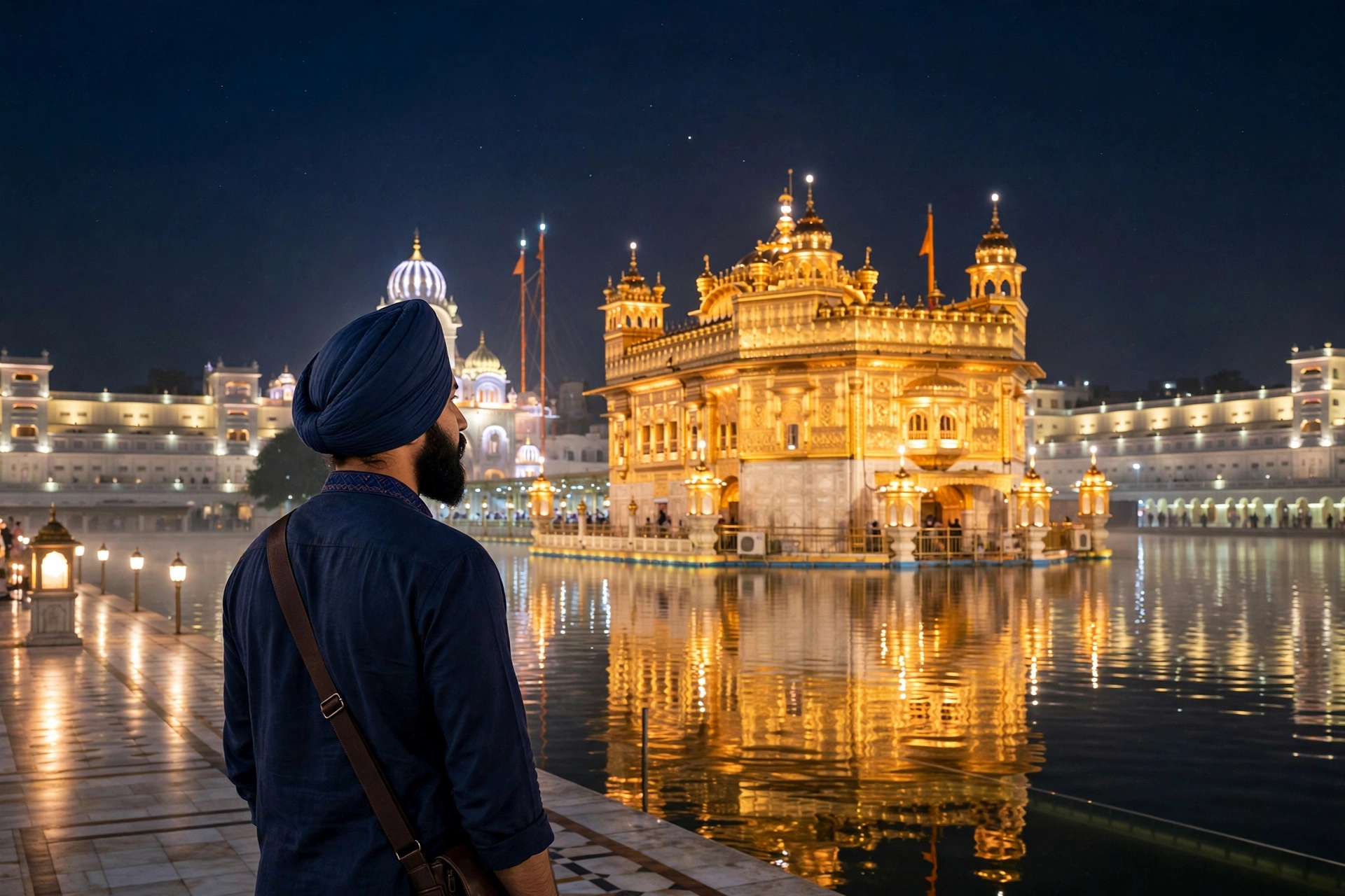 Man Harmandir Night