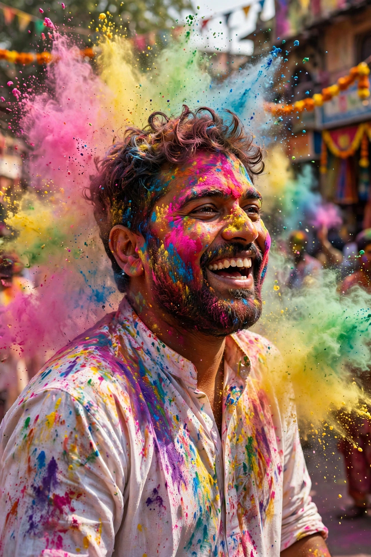 Man Holi Colors