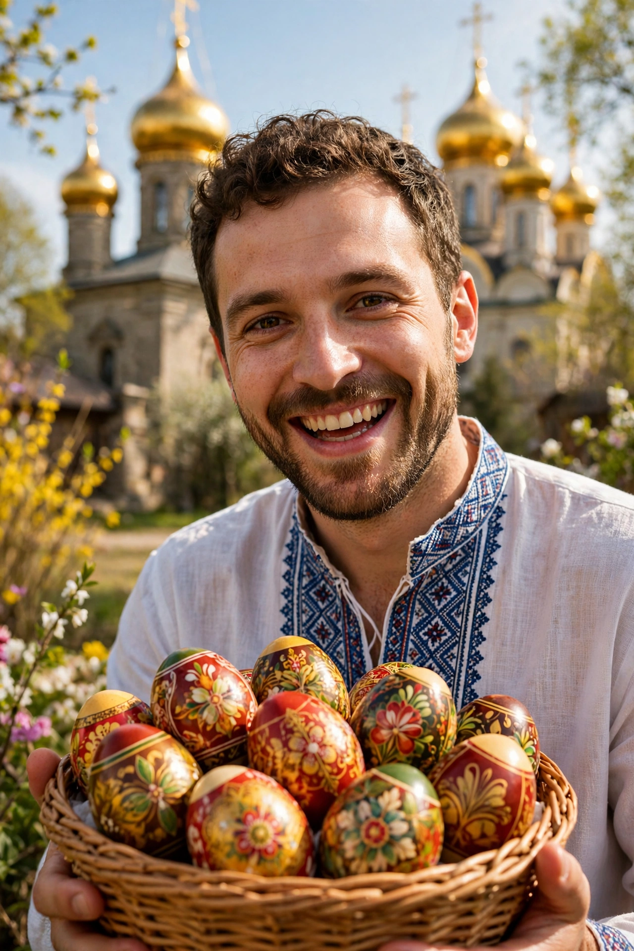 Man Orthodox Easter