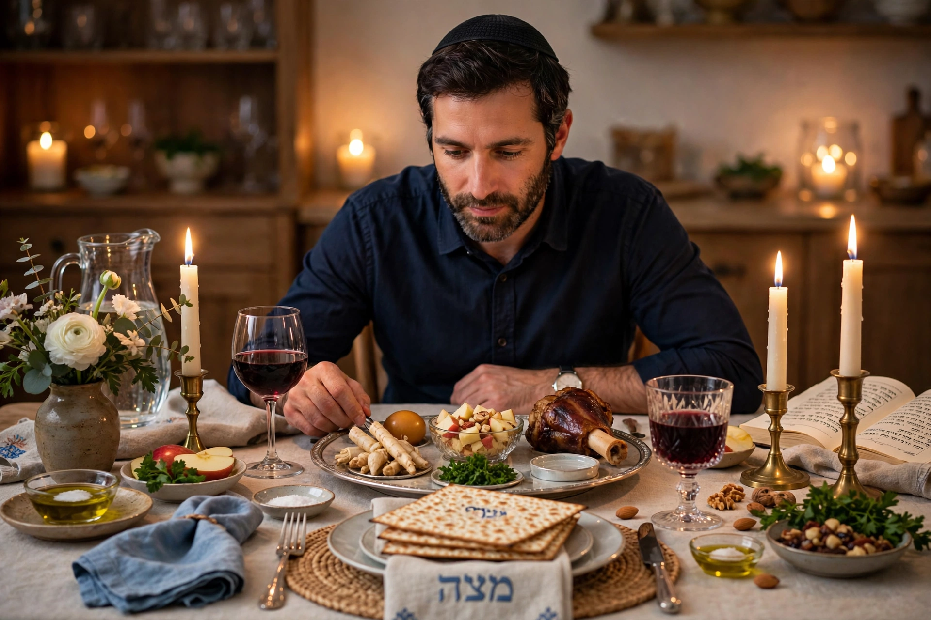 Man Passover Seder