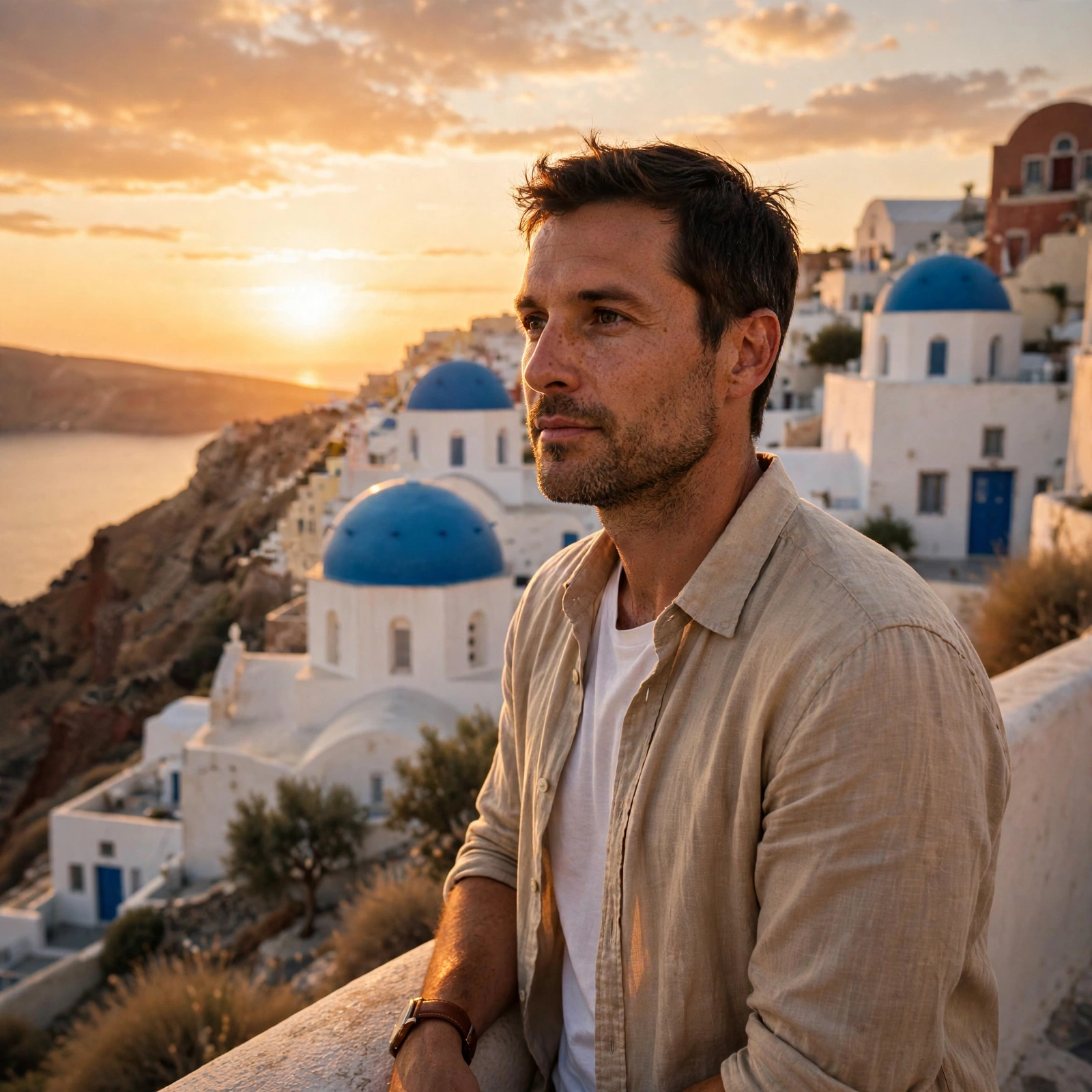 Man Santorini