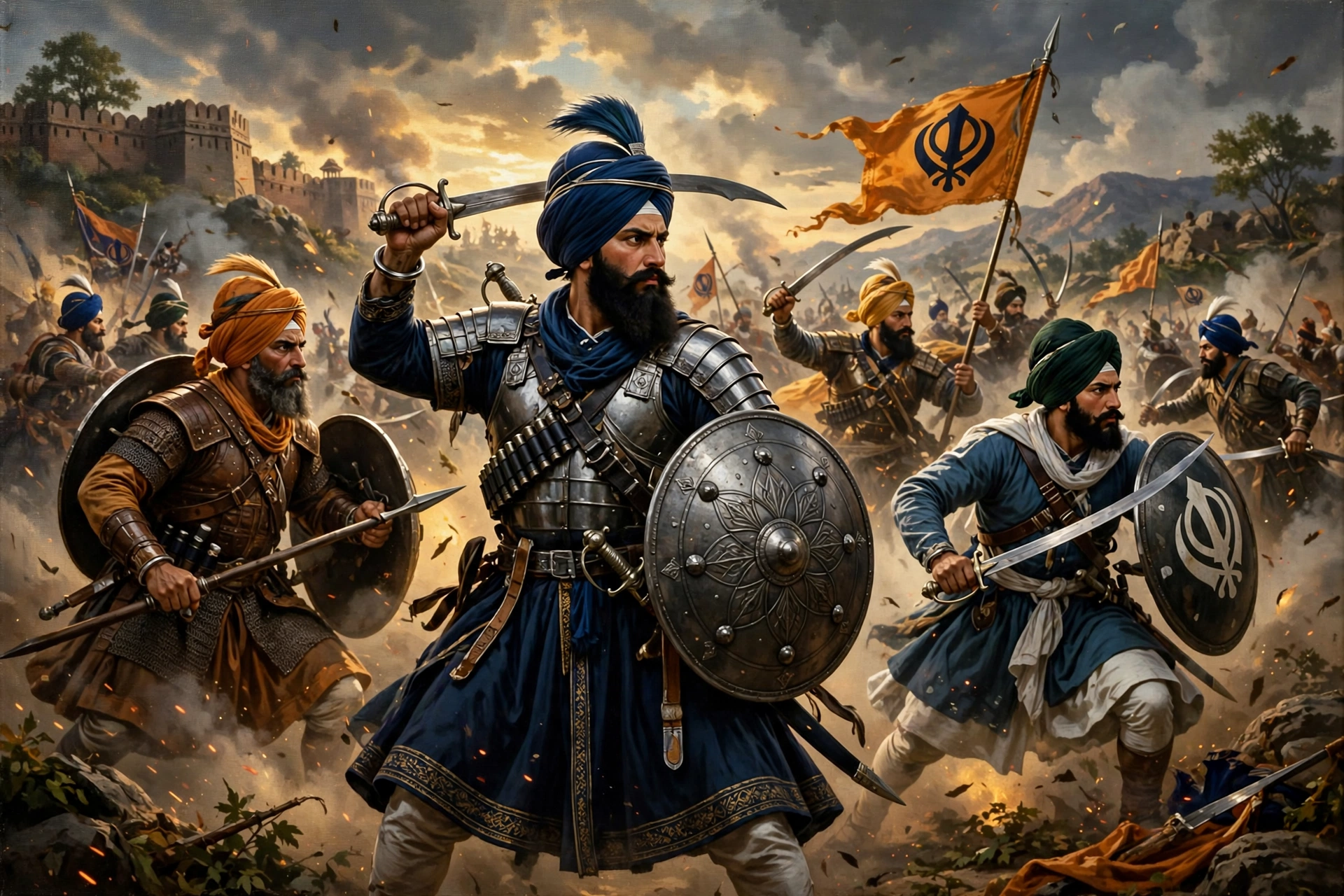 Man Sikh History Art