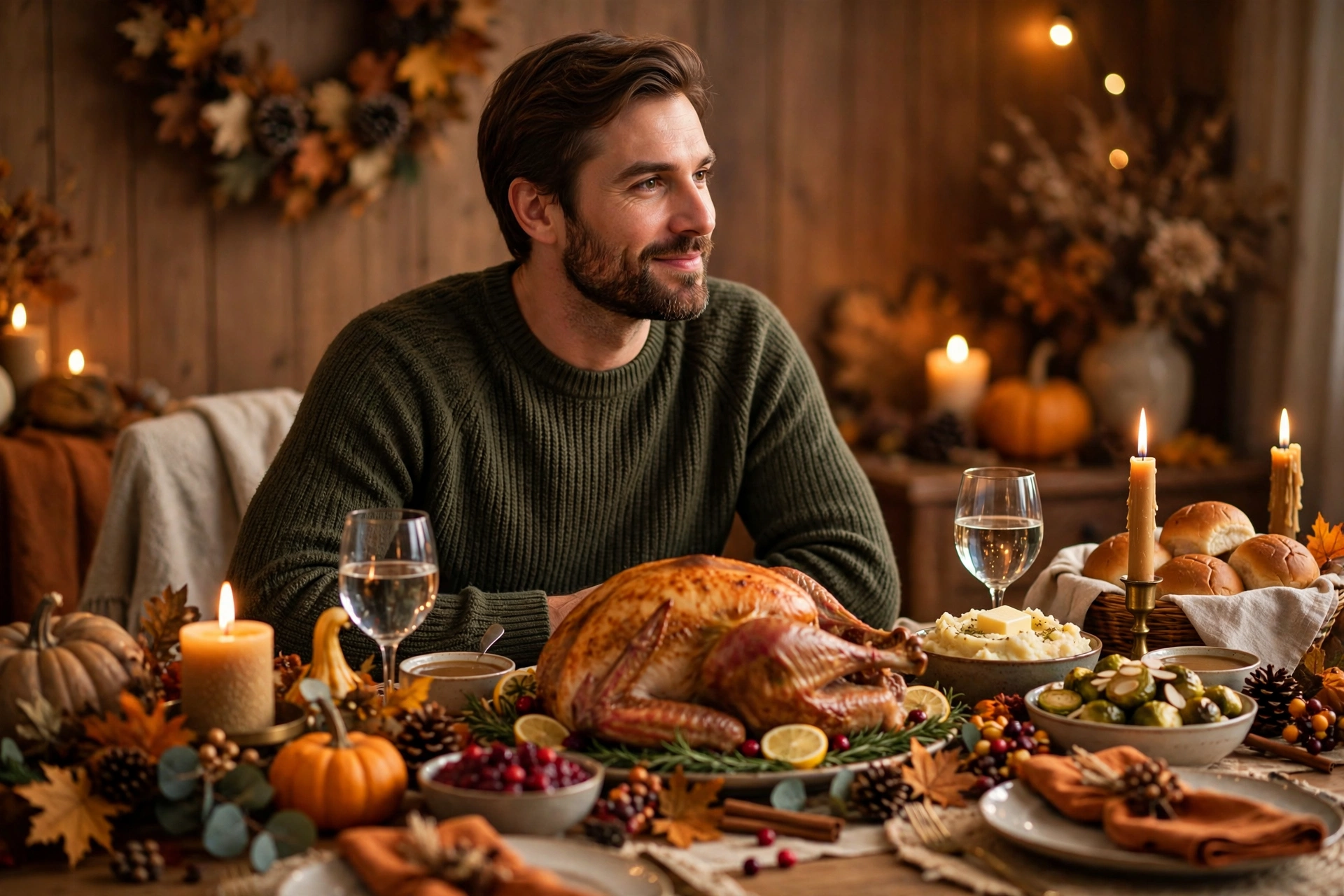 Man Thanksgiving