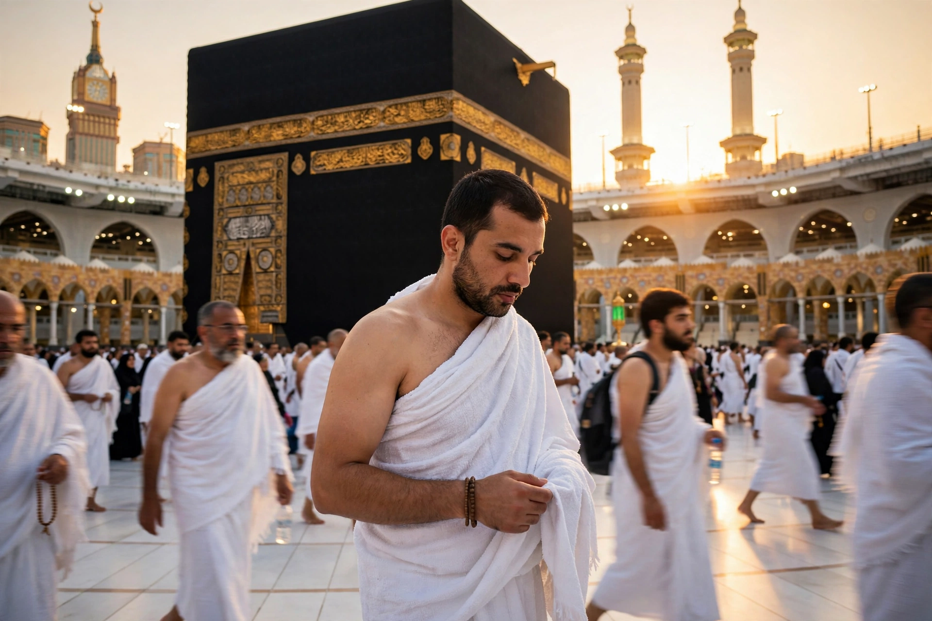 Man Umrah Journey