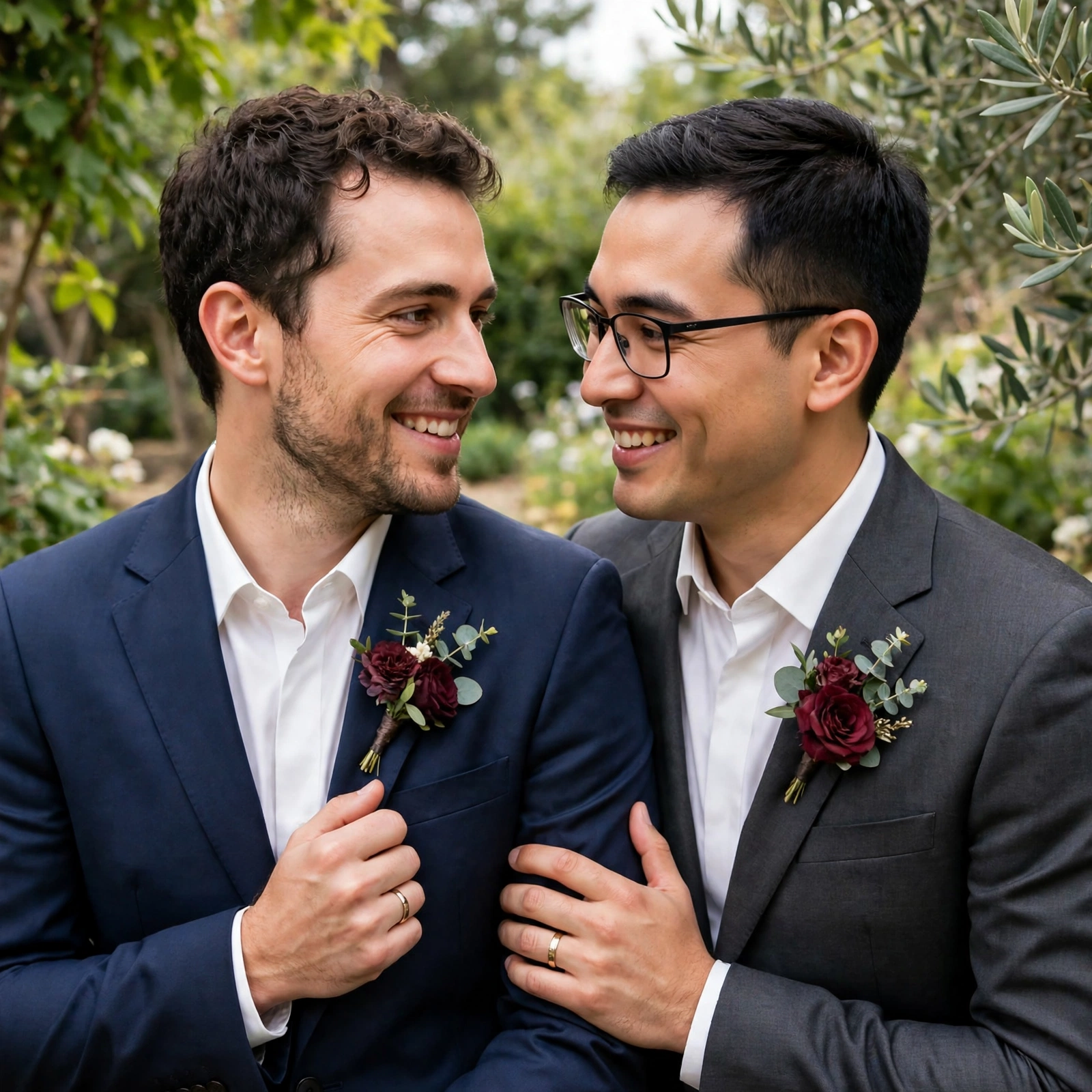 Man Wedding Couple