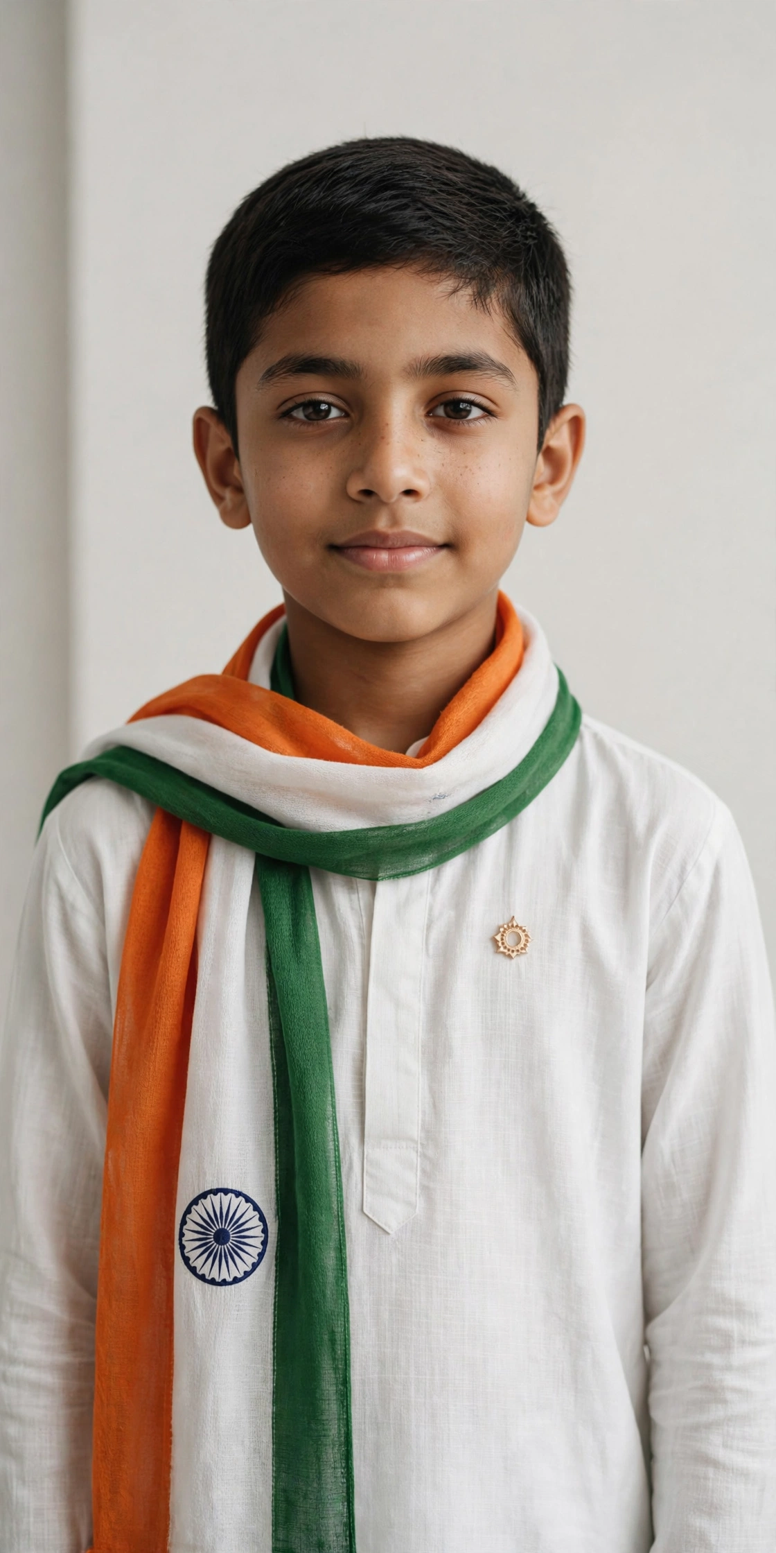 Minimal Republic Day Portrait