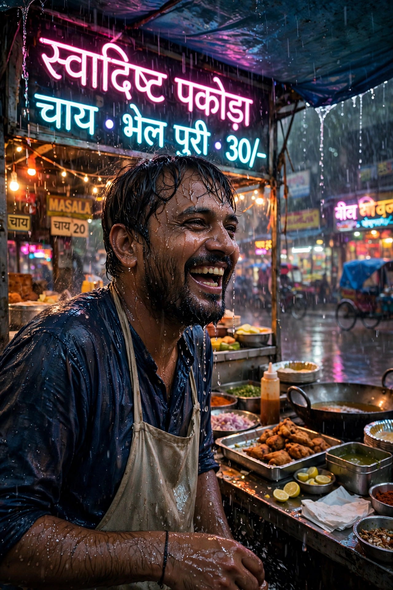 Monsoon Street Candid