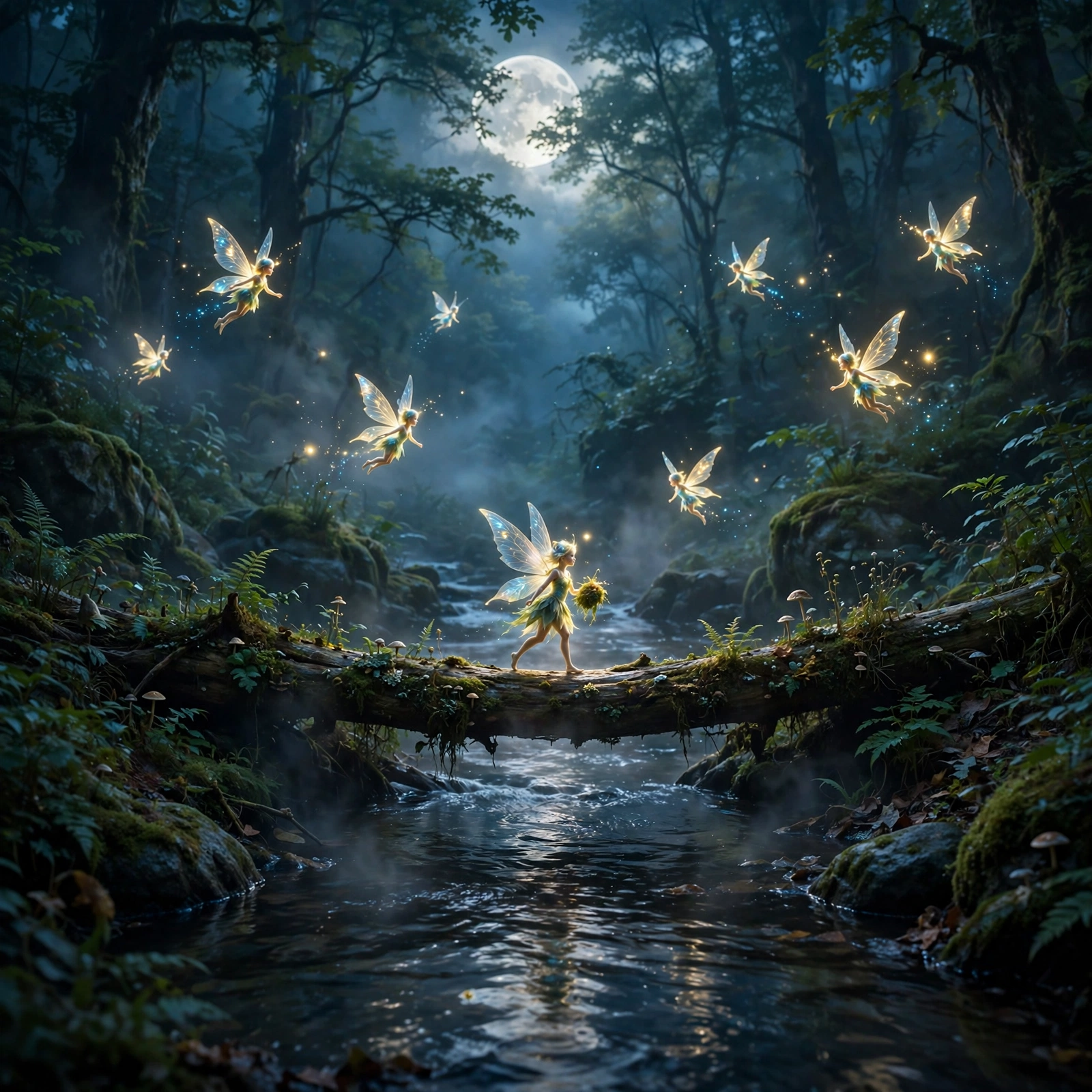 Moonlit Fey Crossing