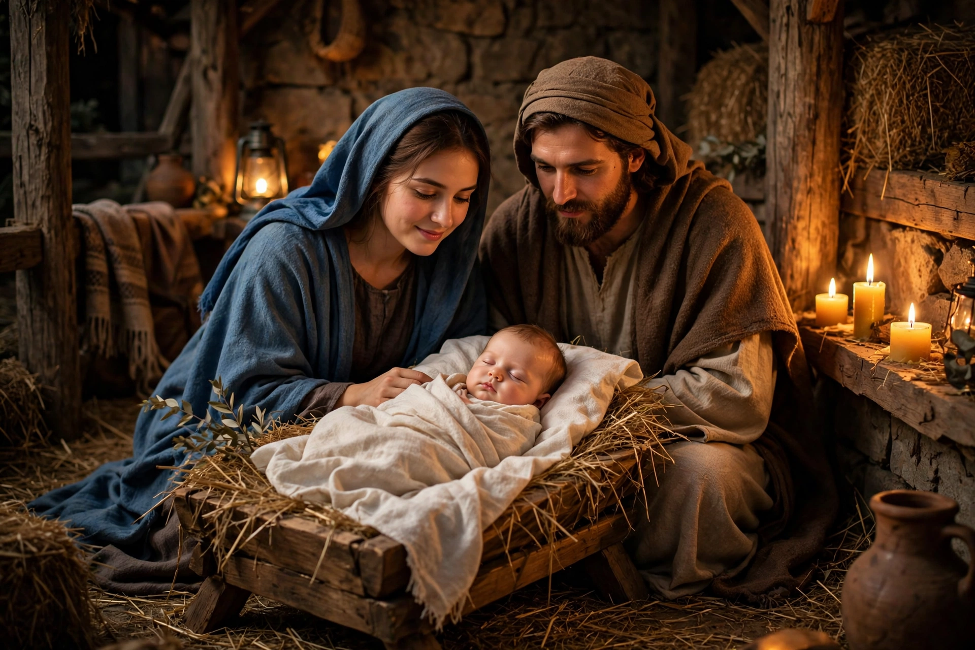 Nativity Family Scene
