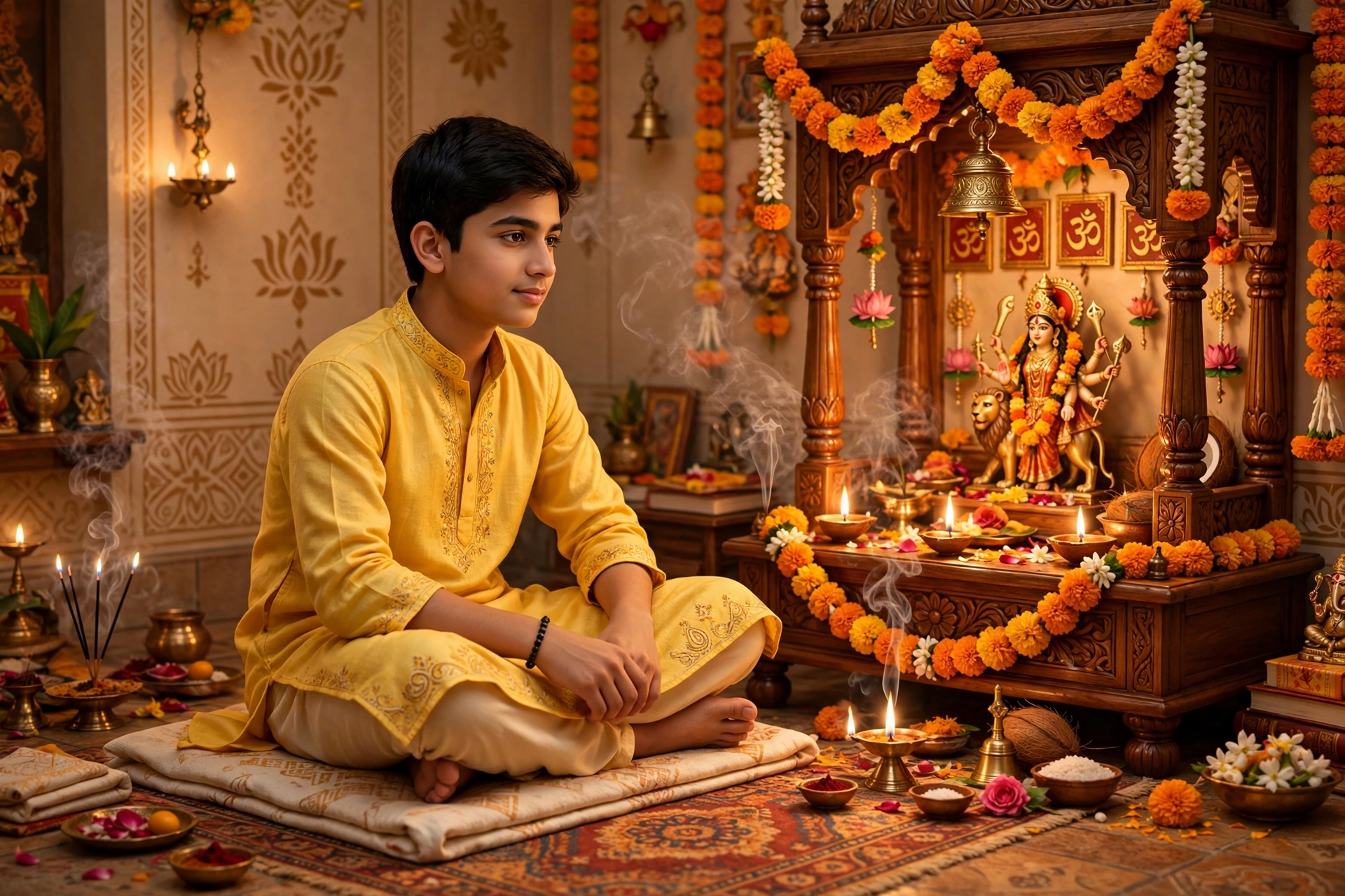 Navaratri Puja Room