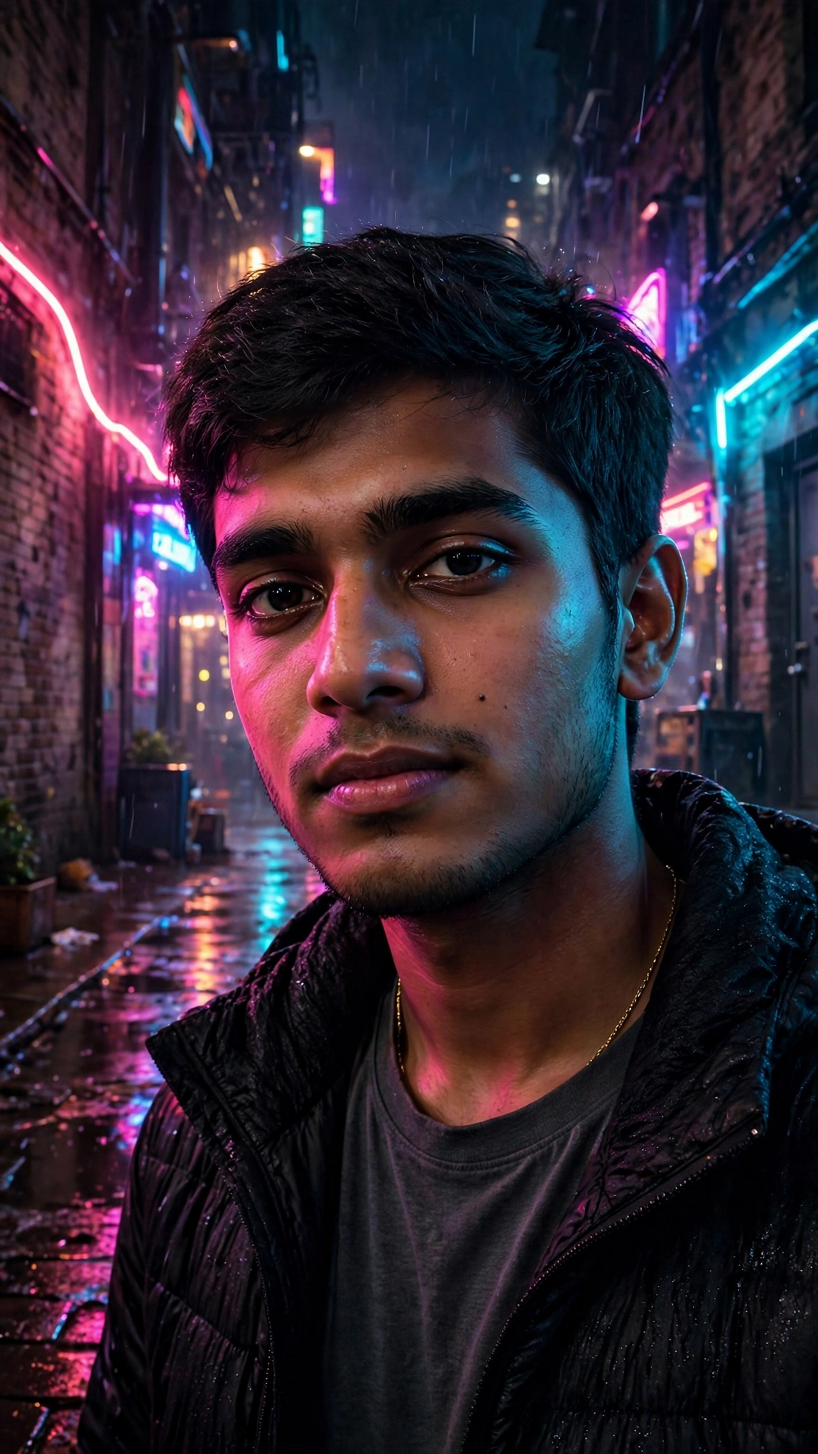 Neon Alley Noir