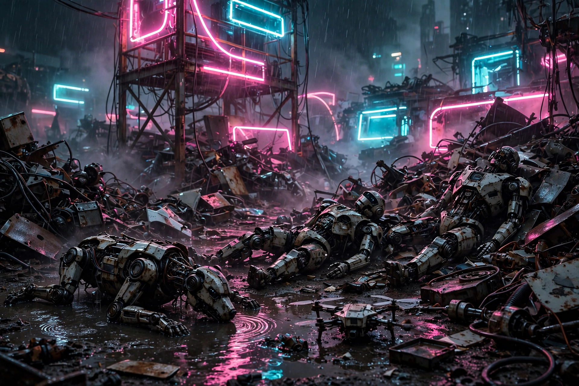 Neon Graveyard