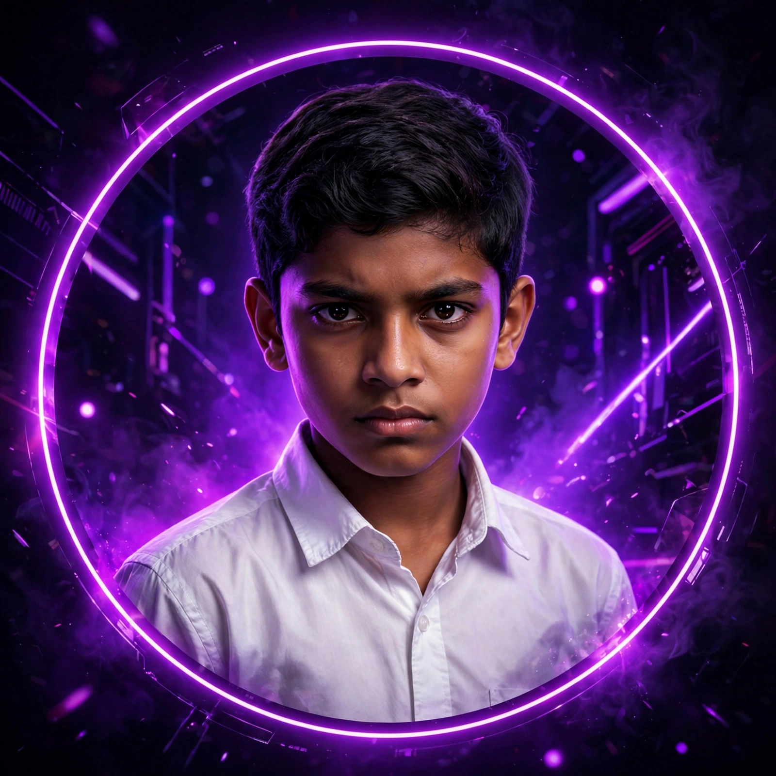 Neon Purple DP Design