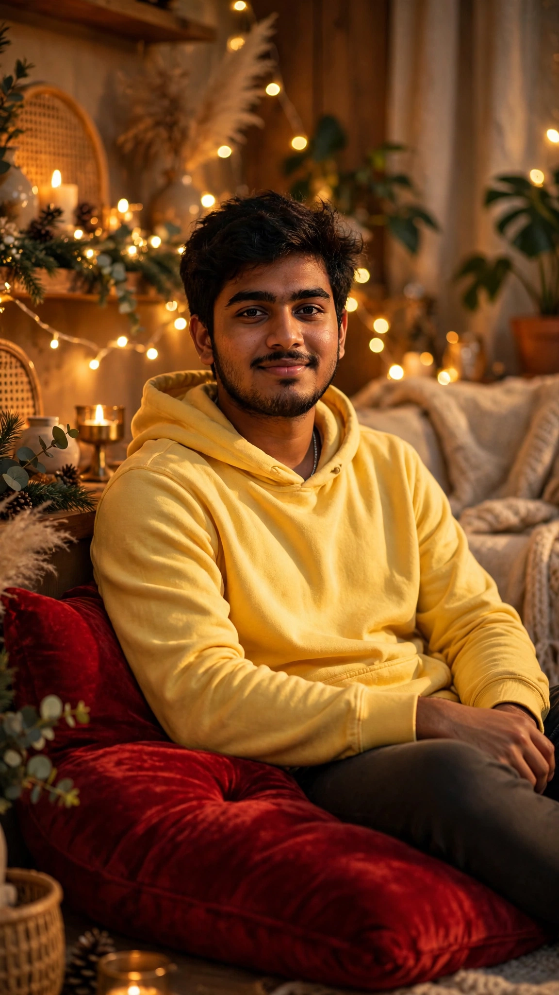New Year Hoodie Name Portrait
