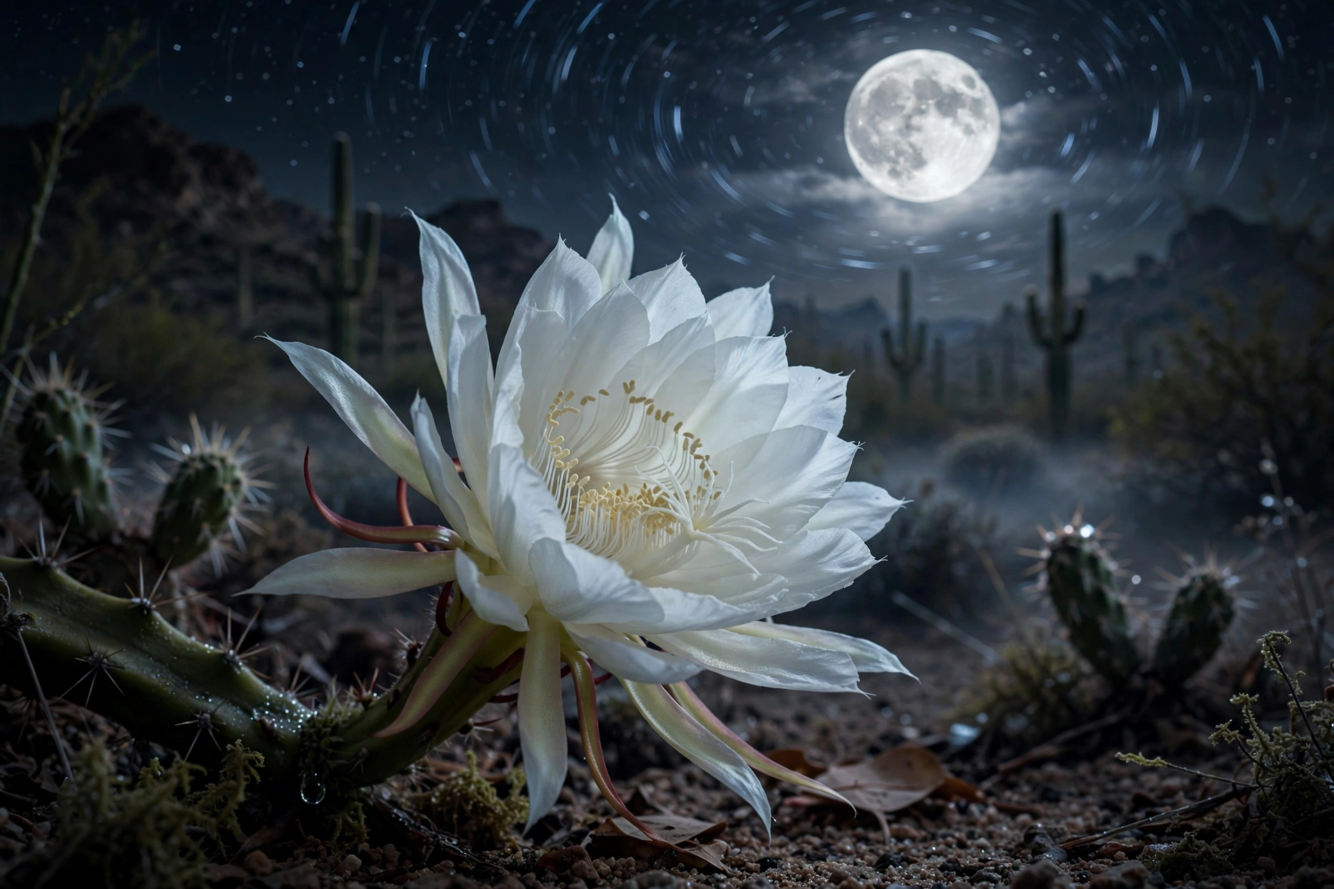 Night Bloom Desert