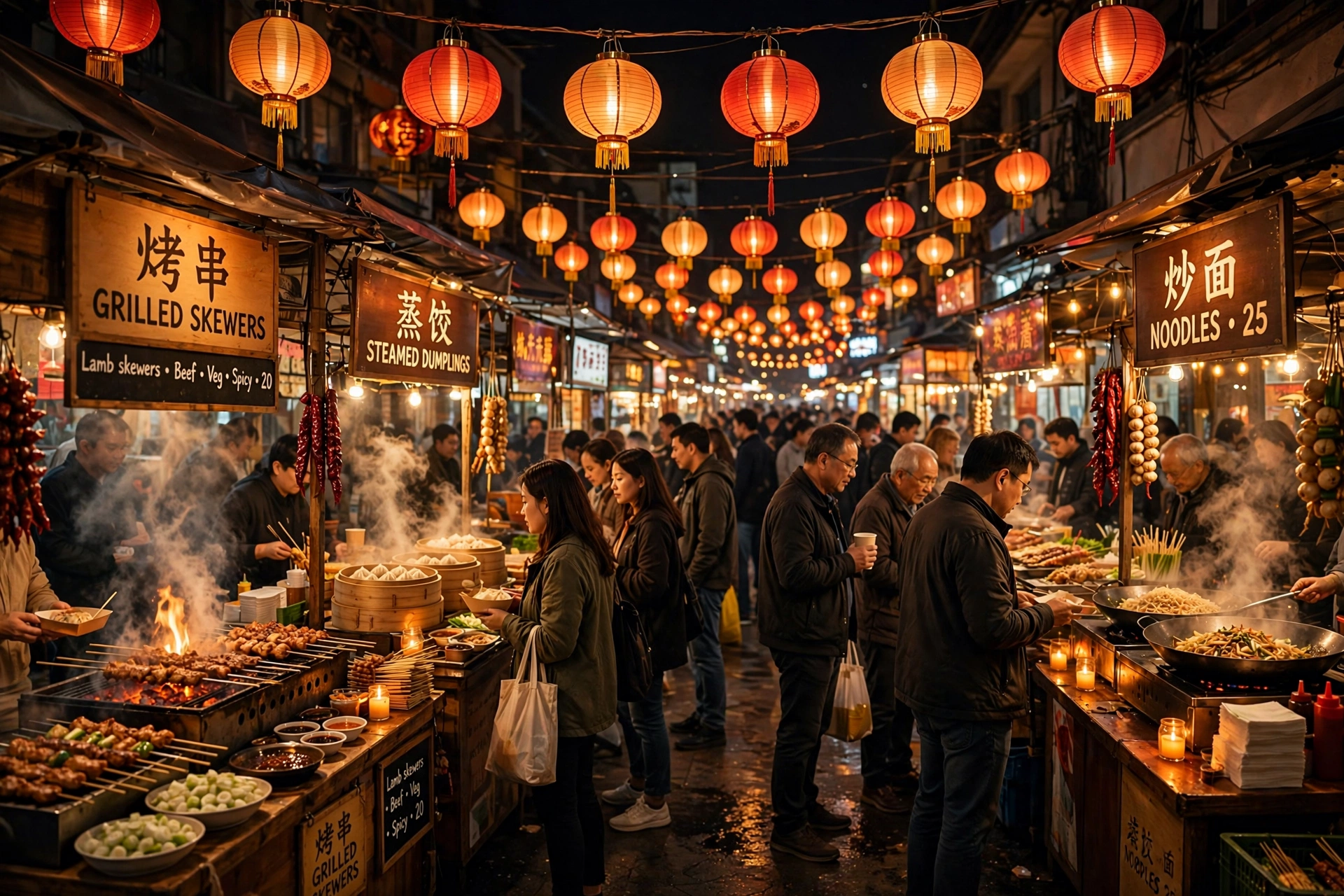 Night Market Glow